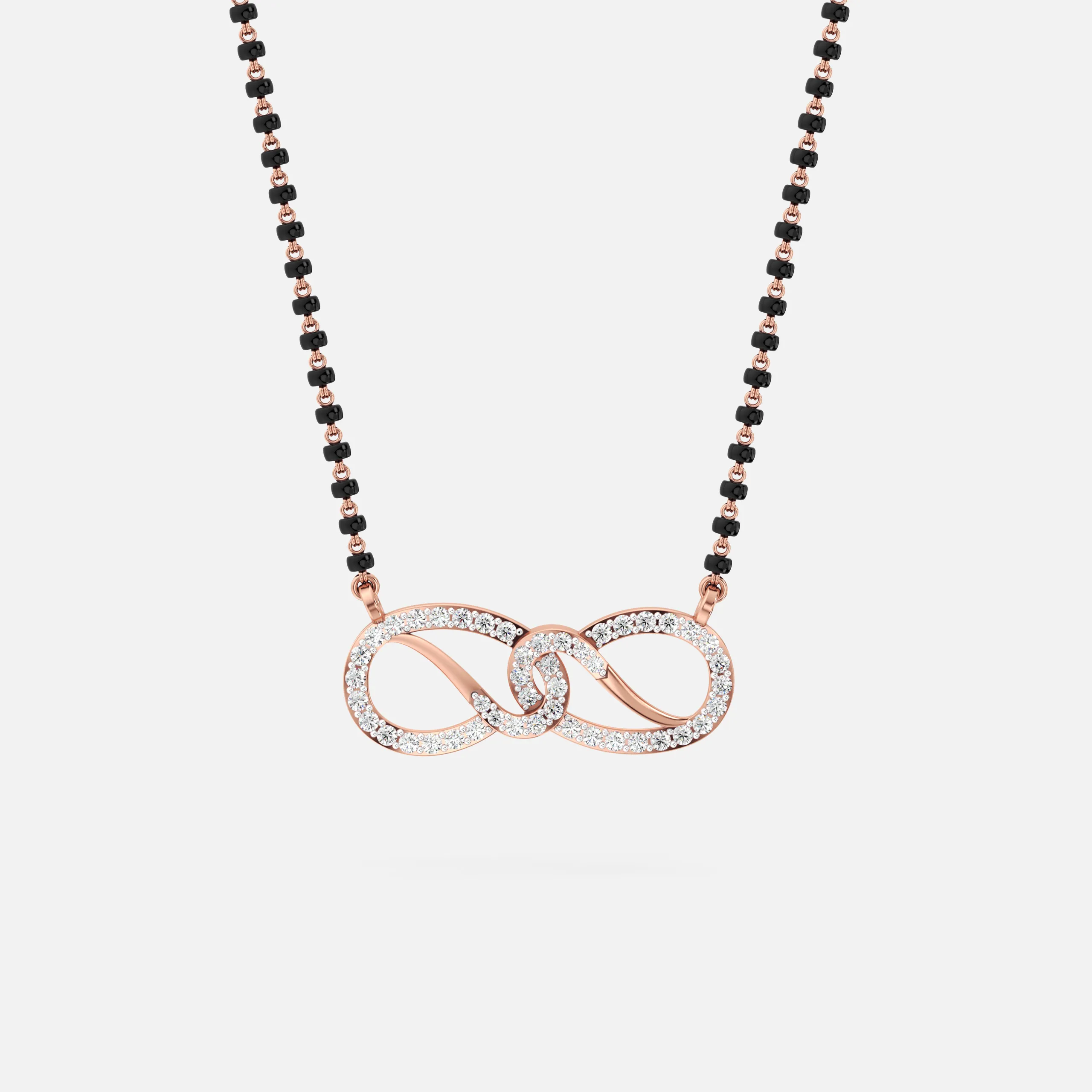 Infinity Diamond Mangalsutra