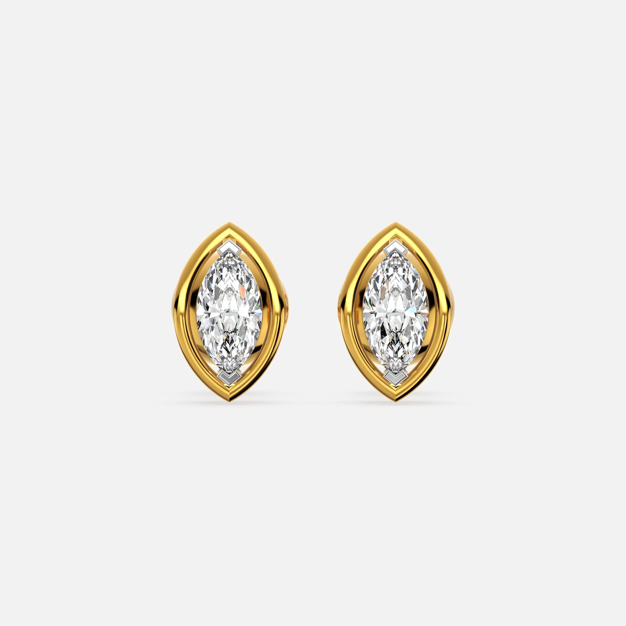 Marquise Elegance Diamond Earring