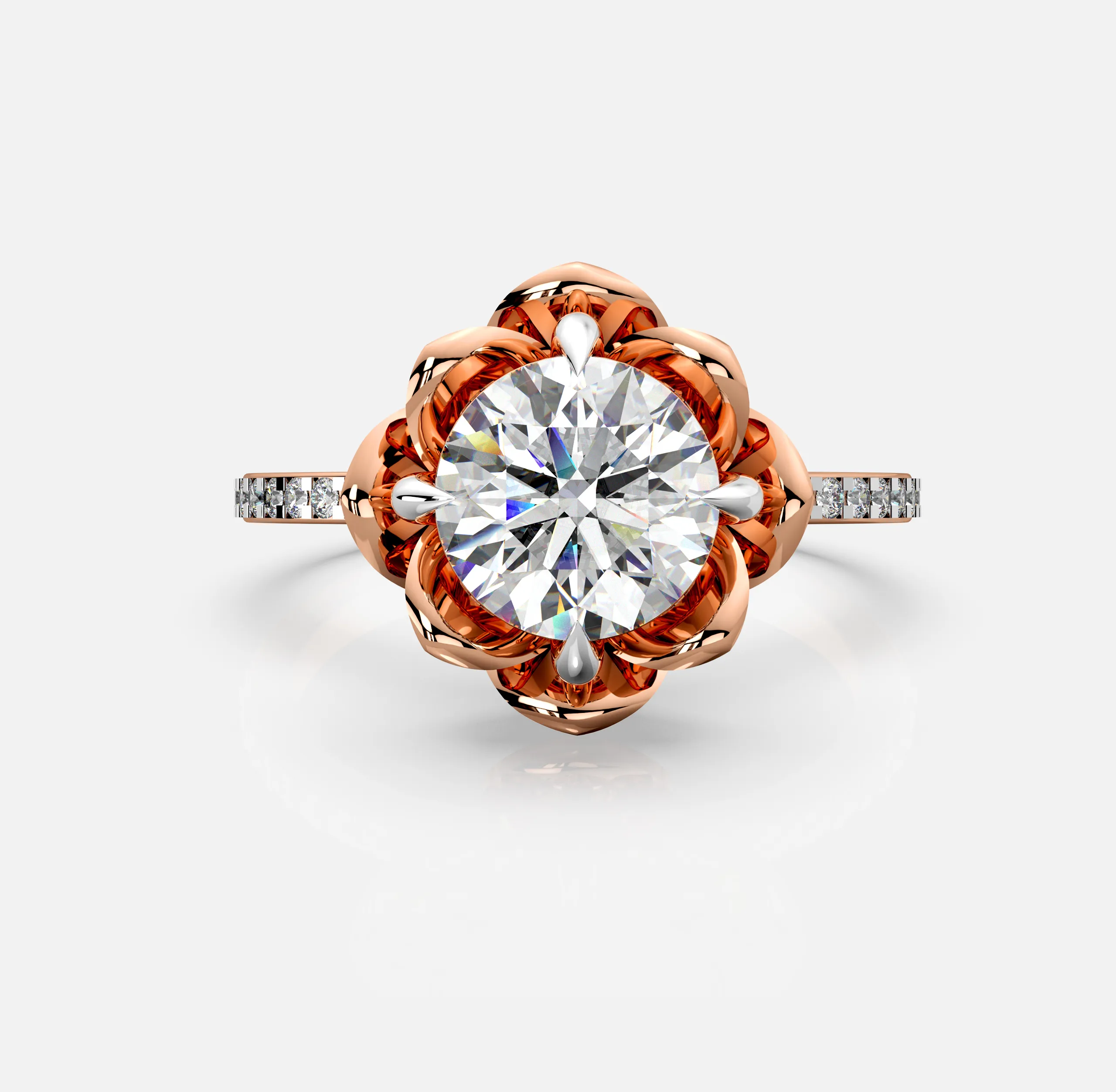 Mystical Lotus Ring