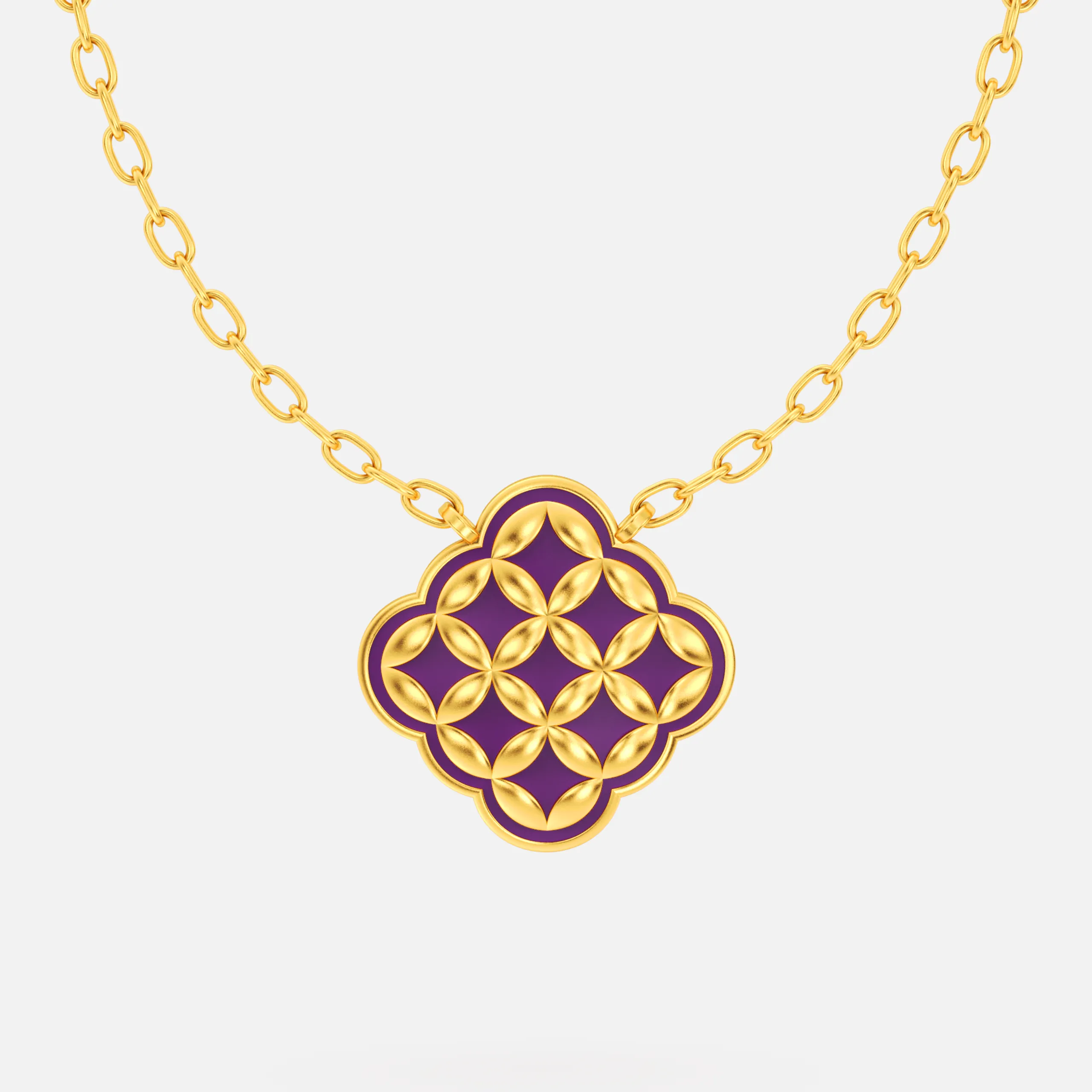 Velora Lattice Bloom Pendant