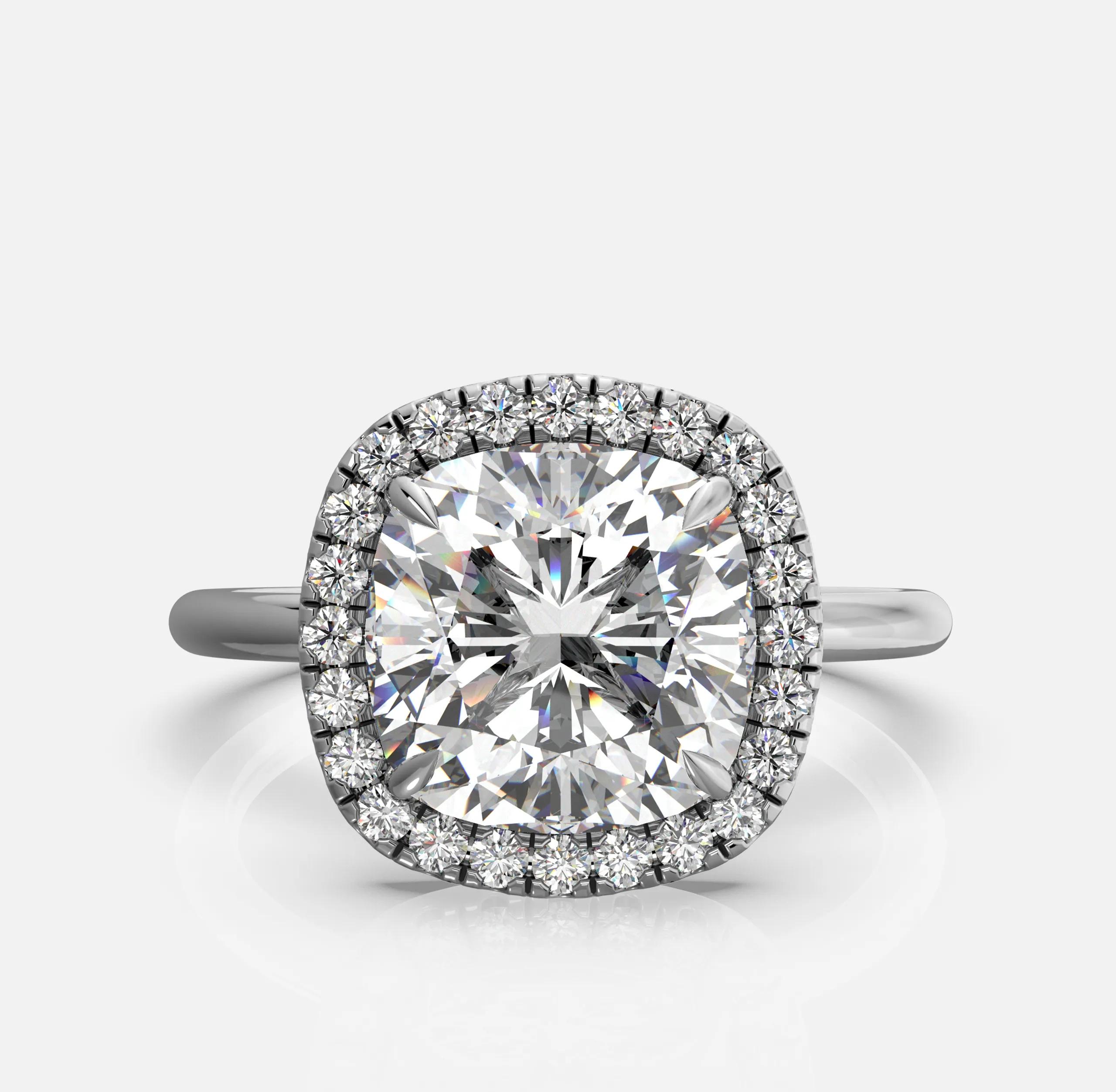 Celeste Cushion Diamond Ring