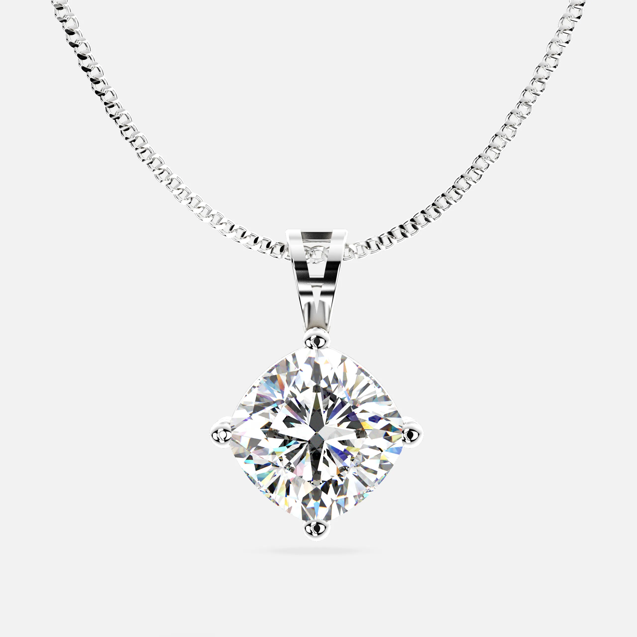 Solitaire Diamond Pendant