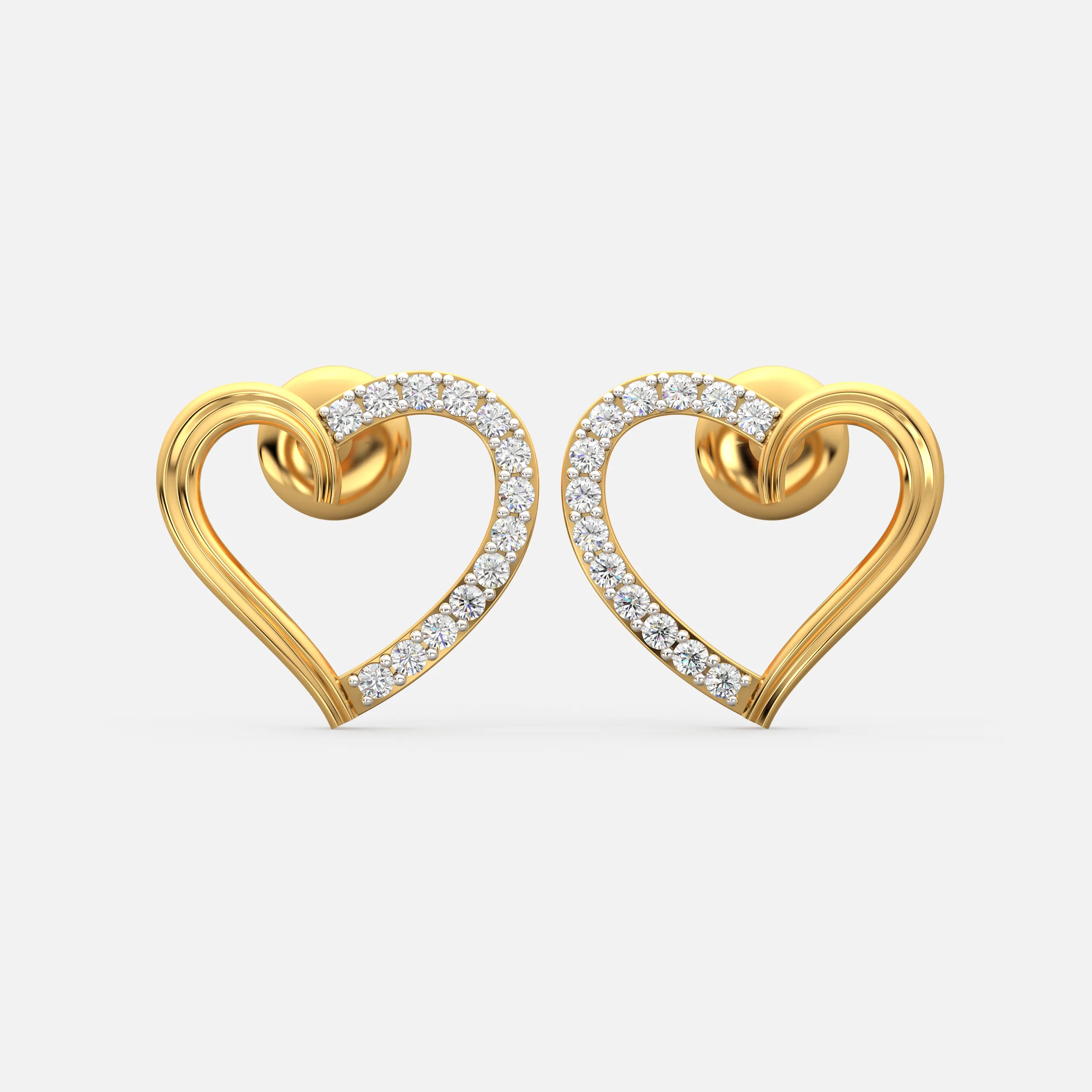 Radiant Heart Earrings
