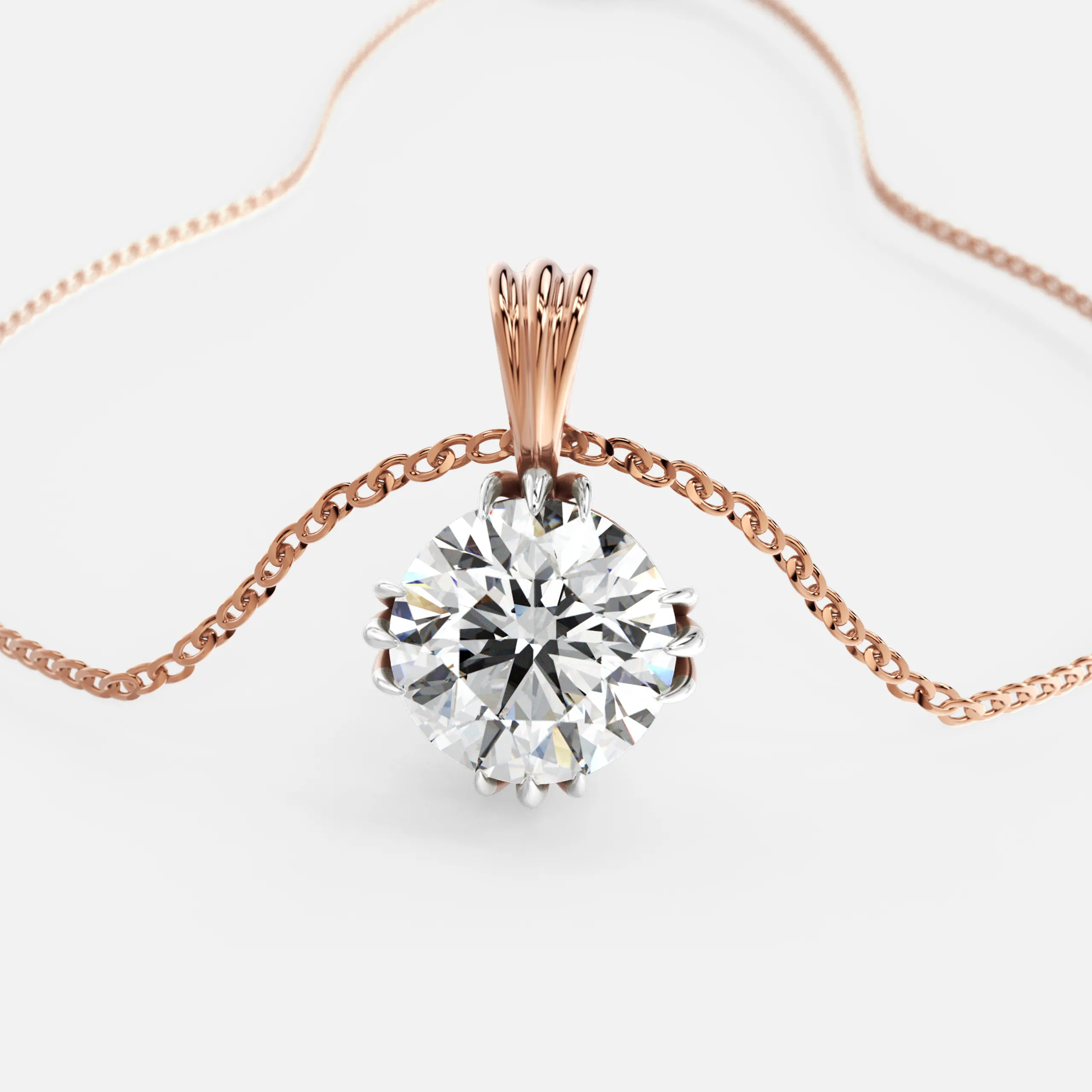Royal Bloom Diamond Pendant