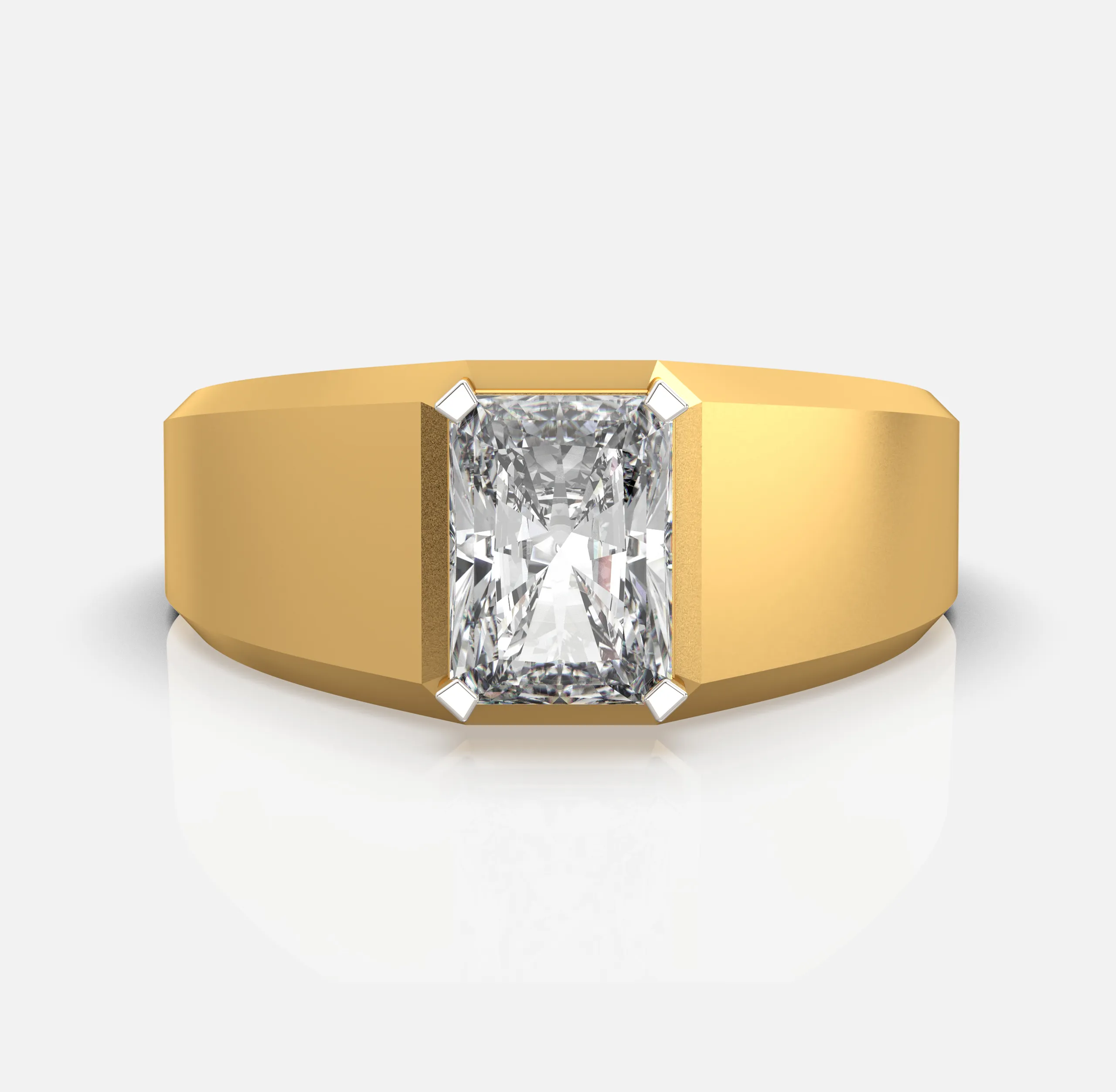 Regal Radiant Diamond Men’s Ring