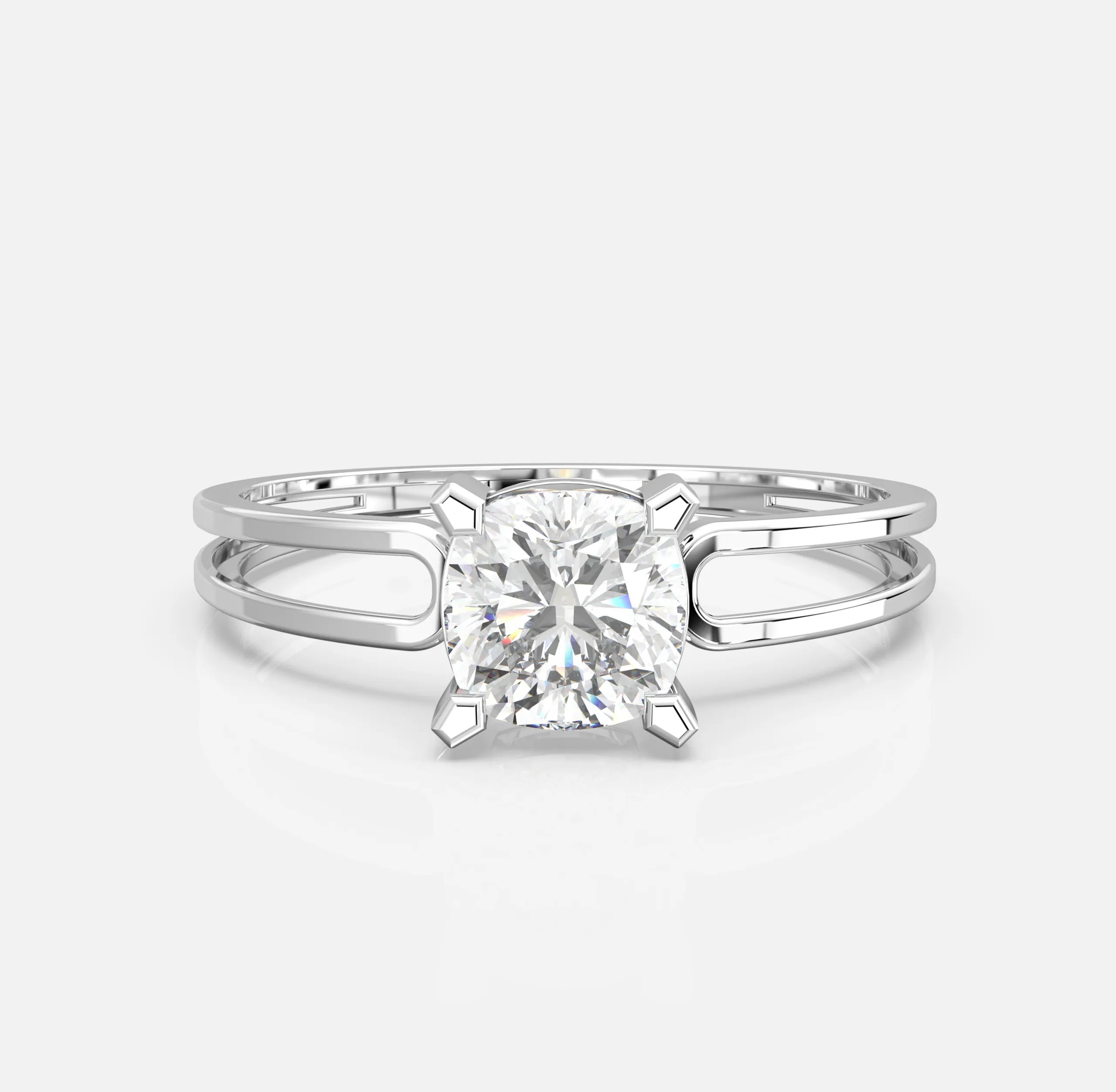 Celesta Cushion Rings