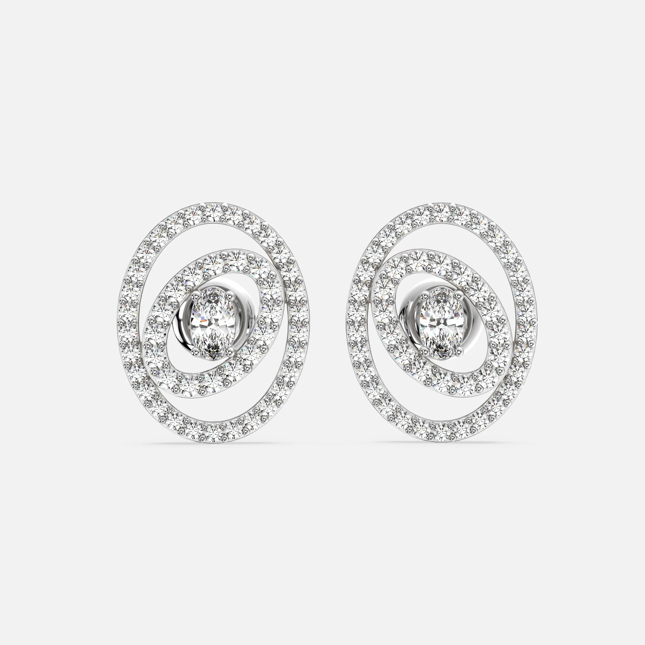 Auralyn Orbit Diamond Earrings