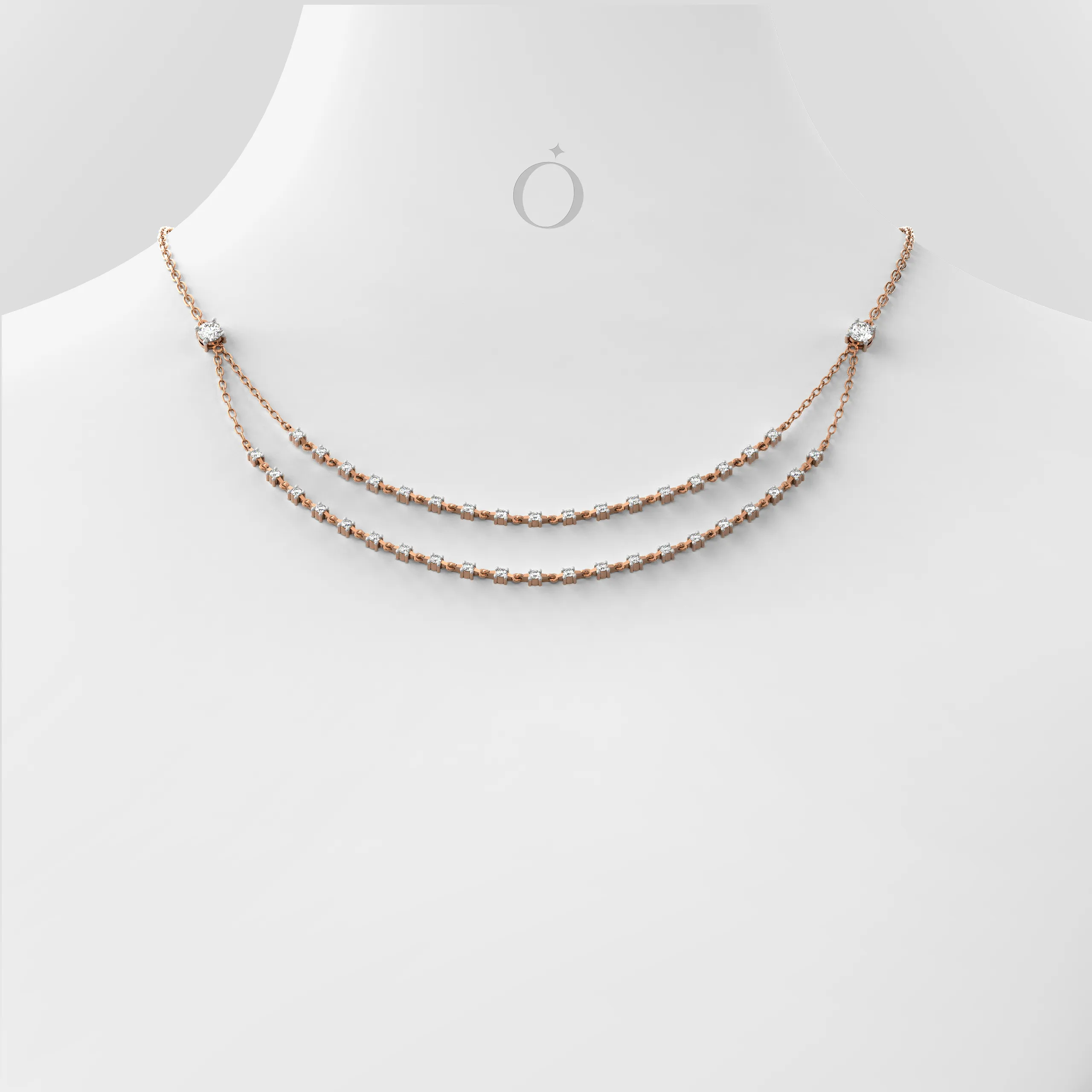 Layered Sparkle Necklace