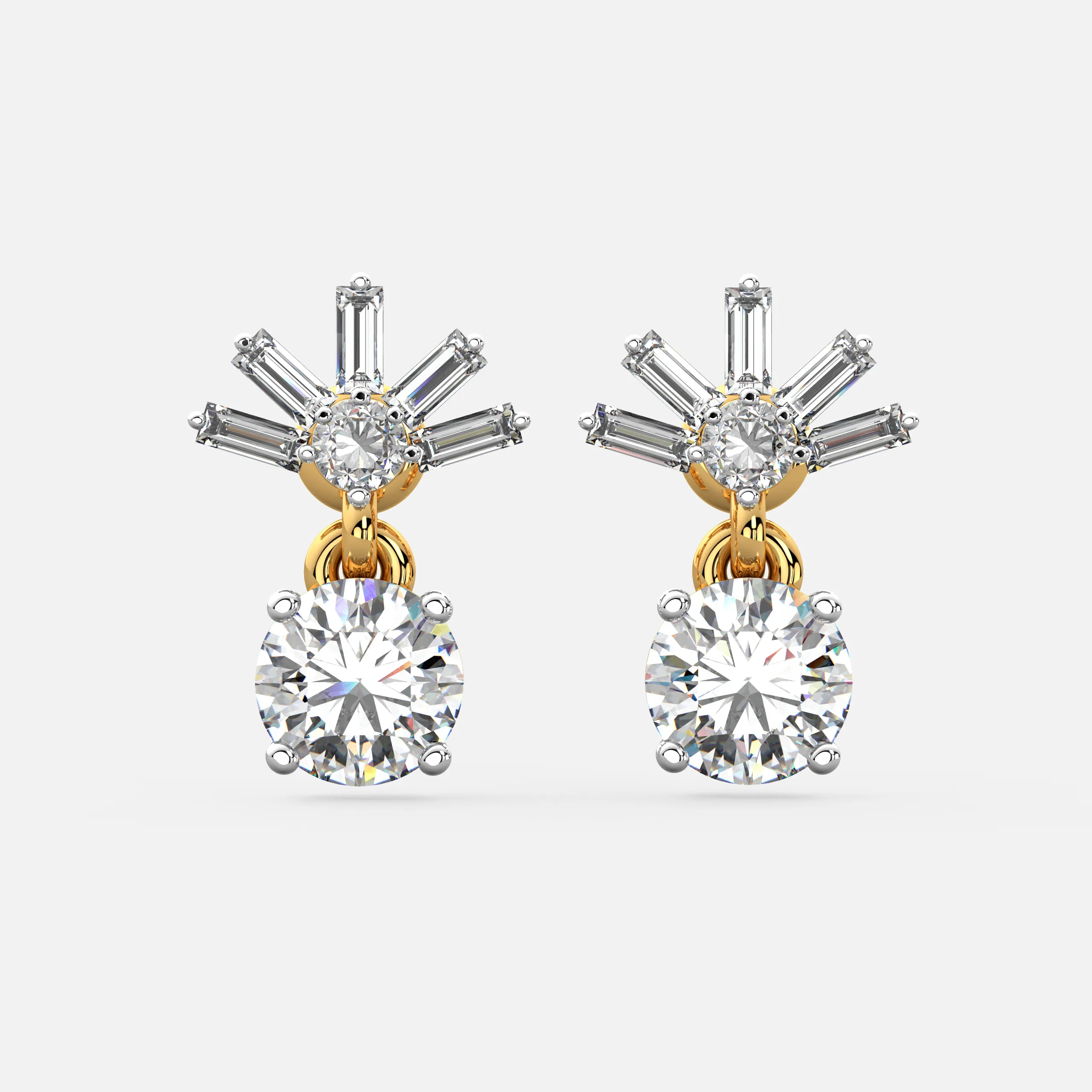 Celestial Radiance Diamond Earrings