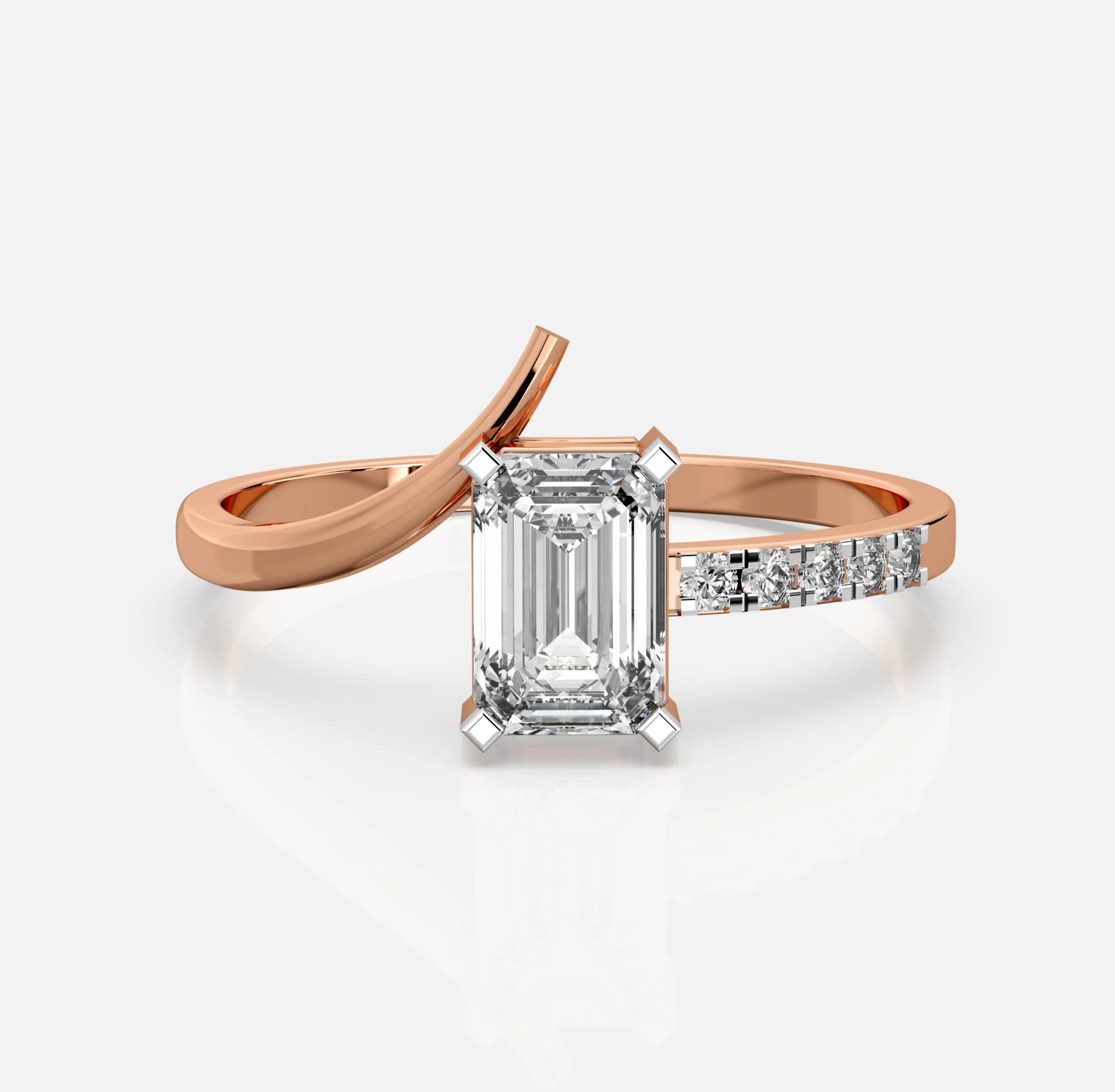 Emera Solitaire Grace Ring