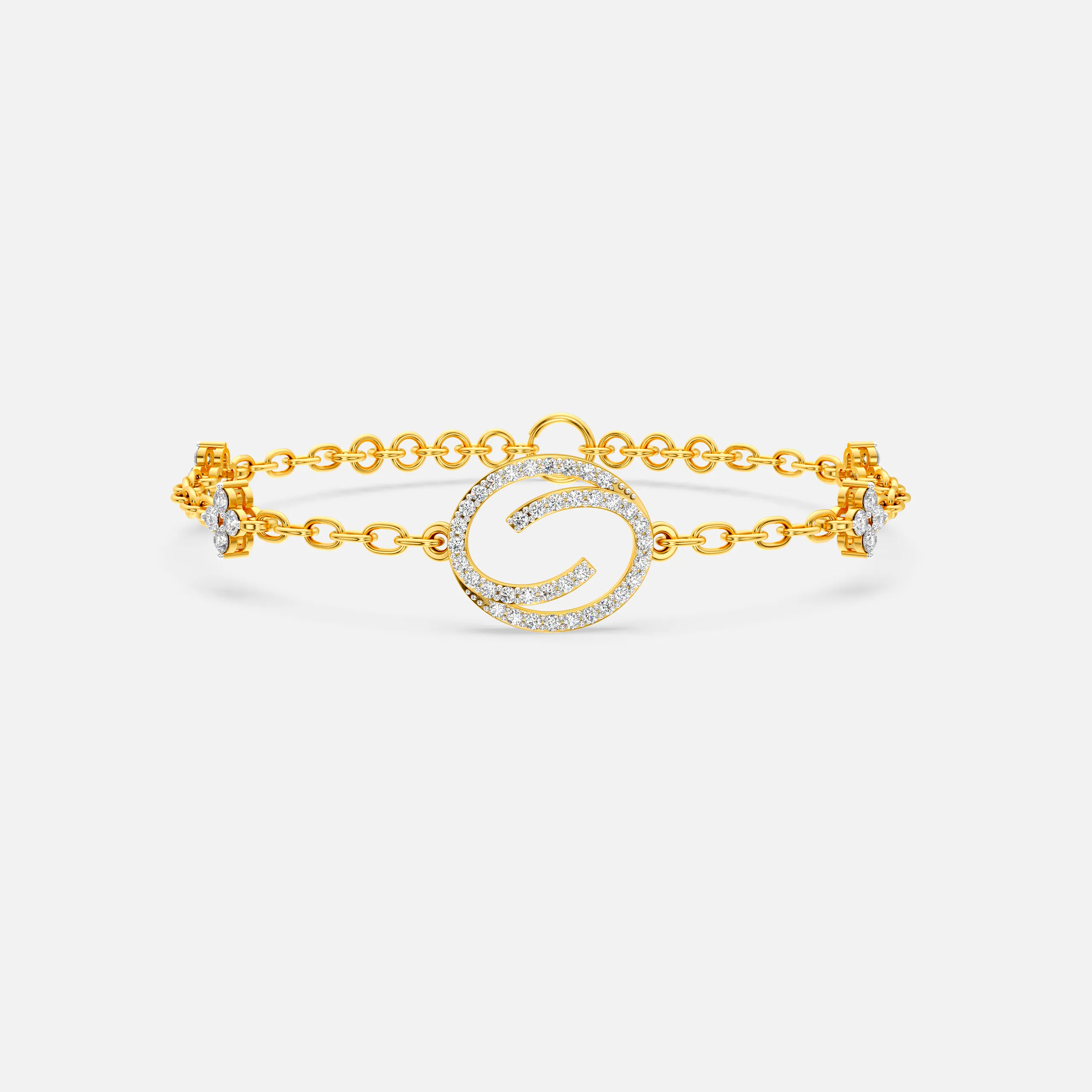 Eterna Loop Diamond Bracelet