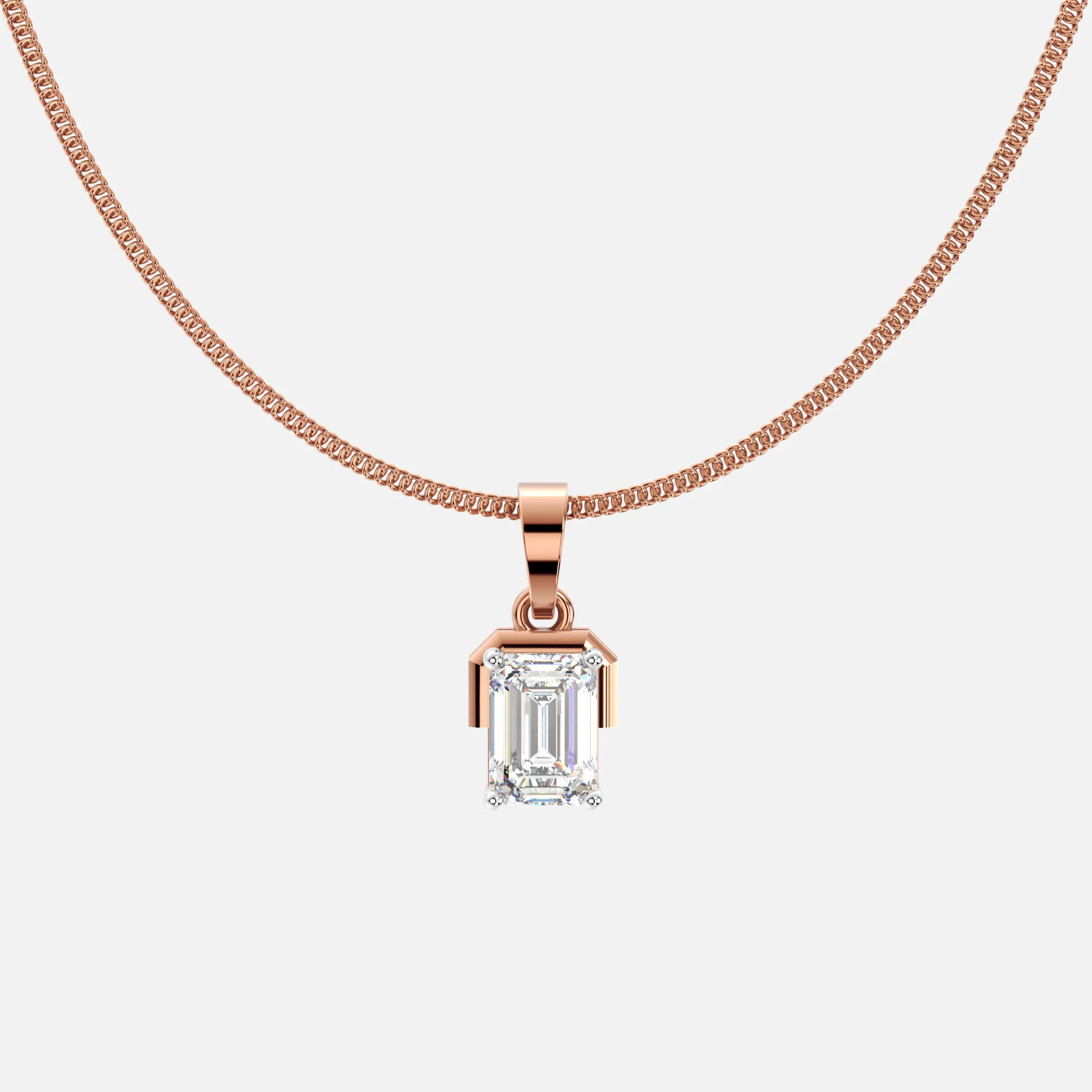 Diamond Frame Pendant
