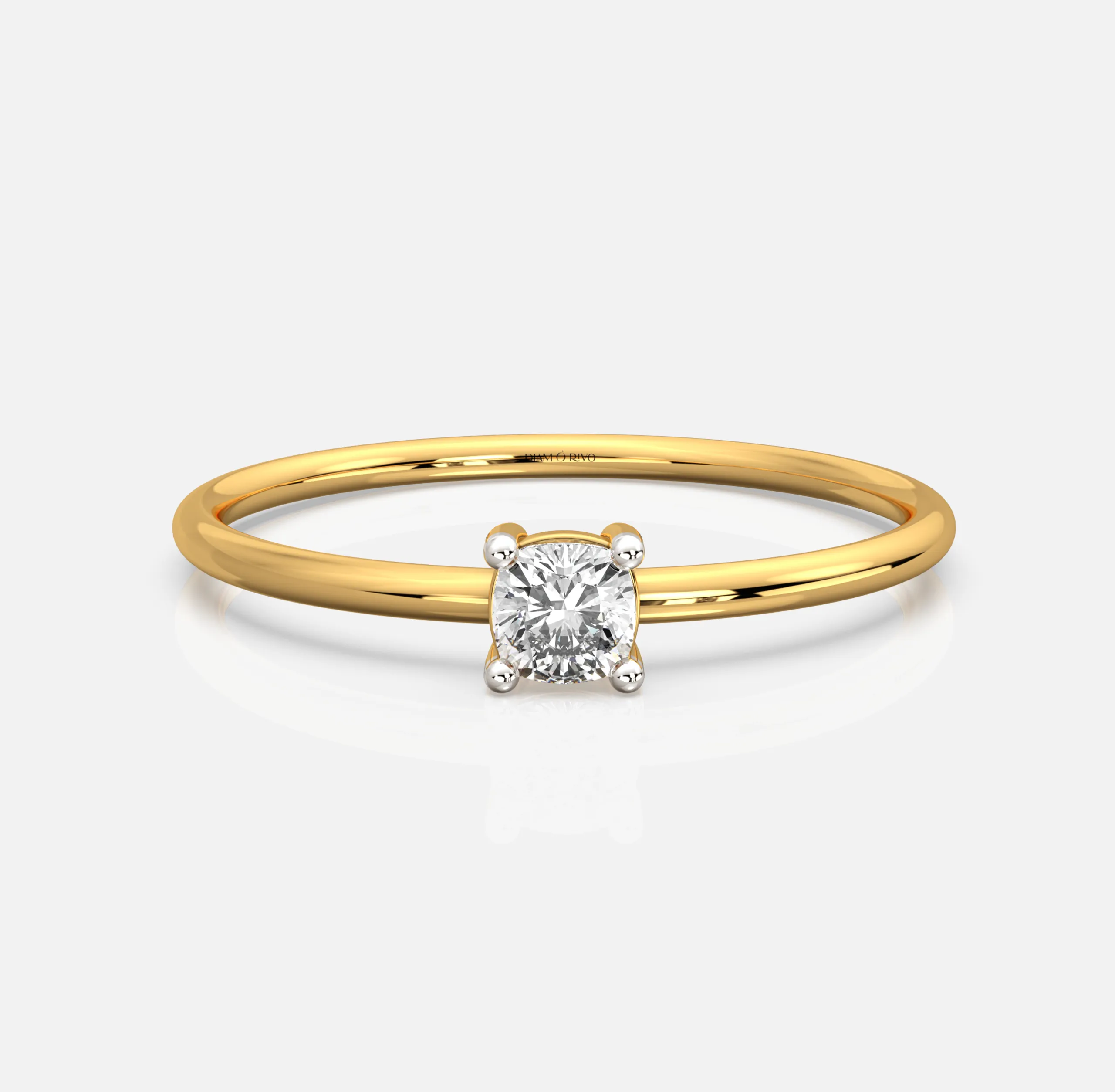Petal Core Diamond Ring