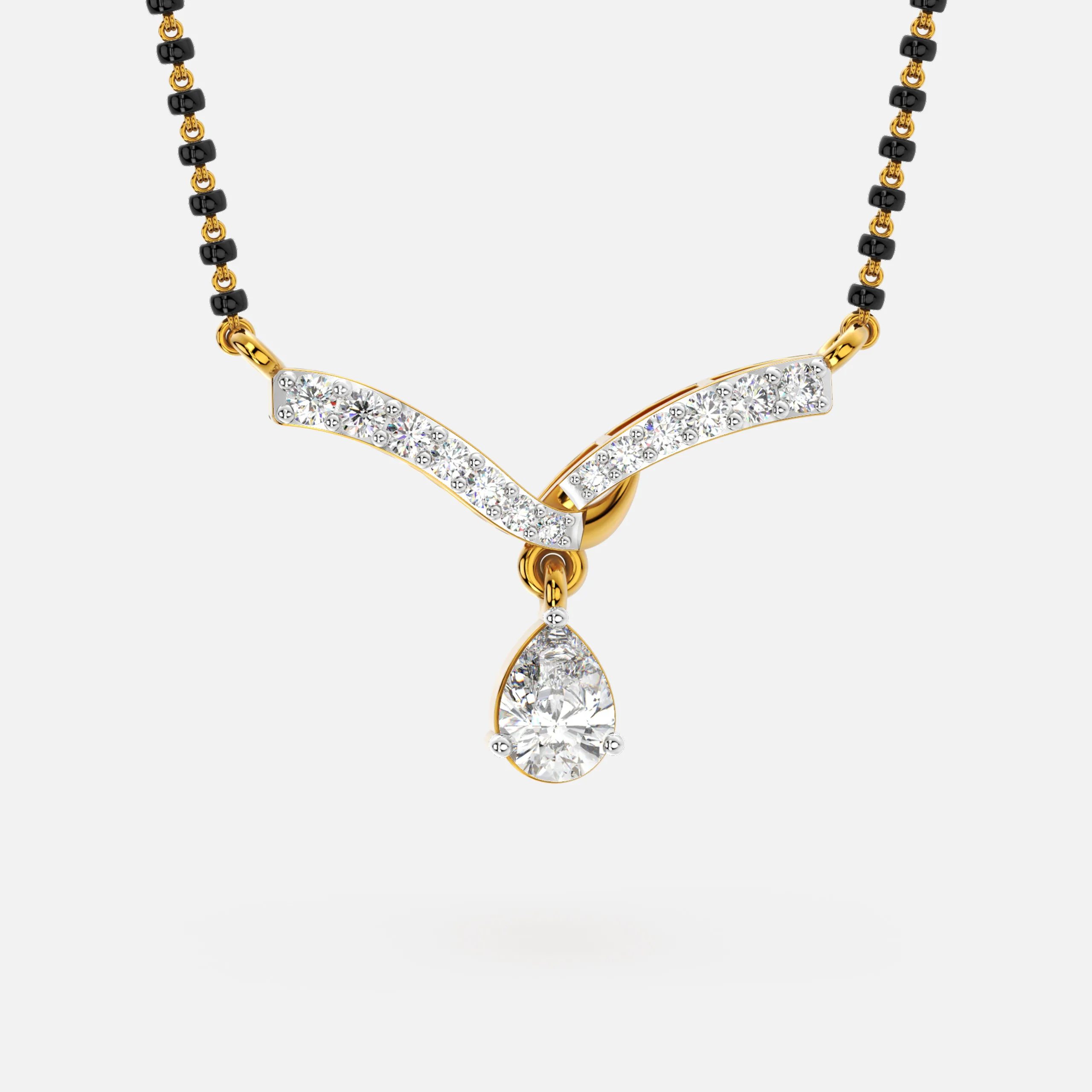 Dewdrop Diamond Mangalsutra