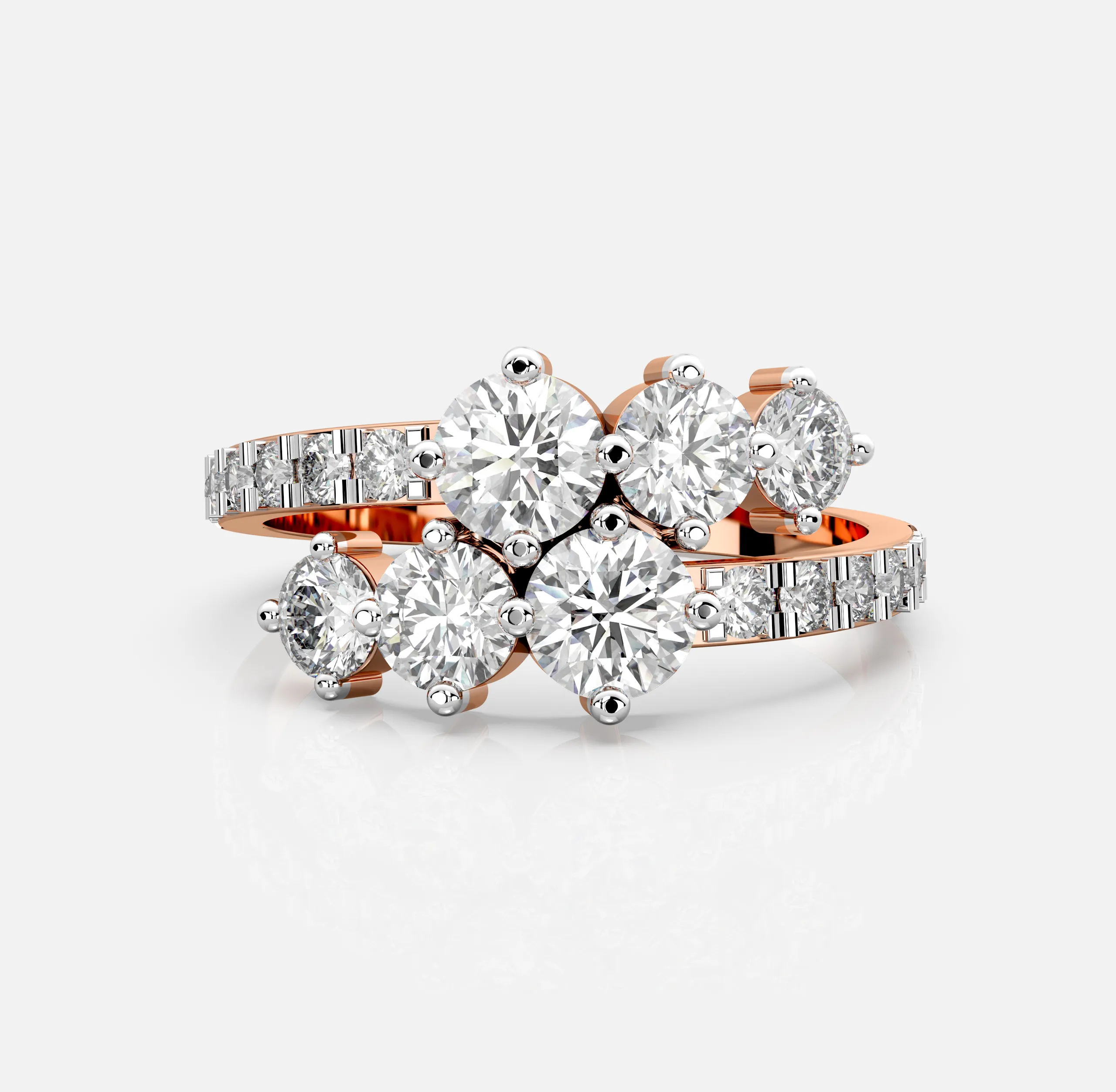 Celeste Cluster Diamond Ring