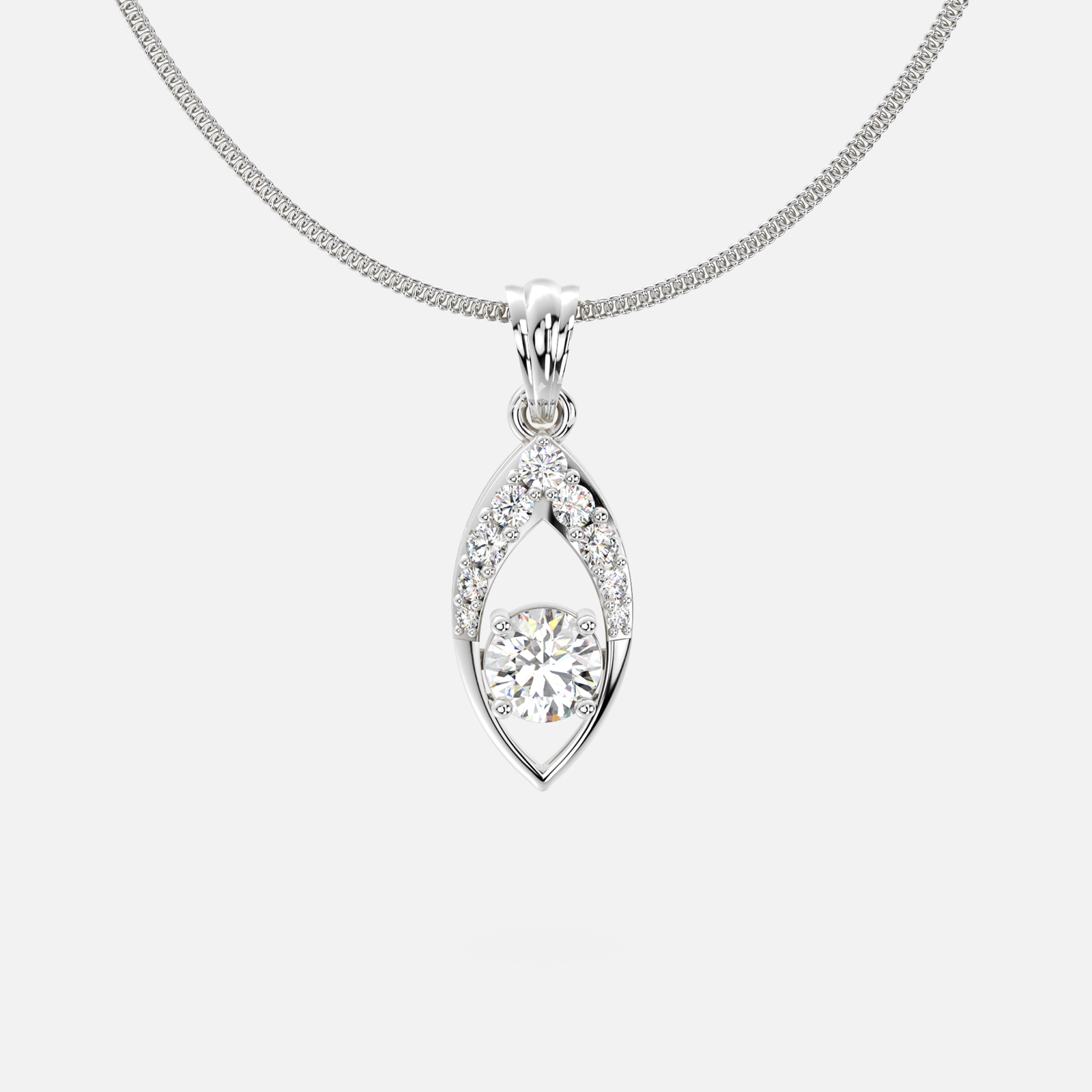 Starlight Spark Diamond Pendant
