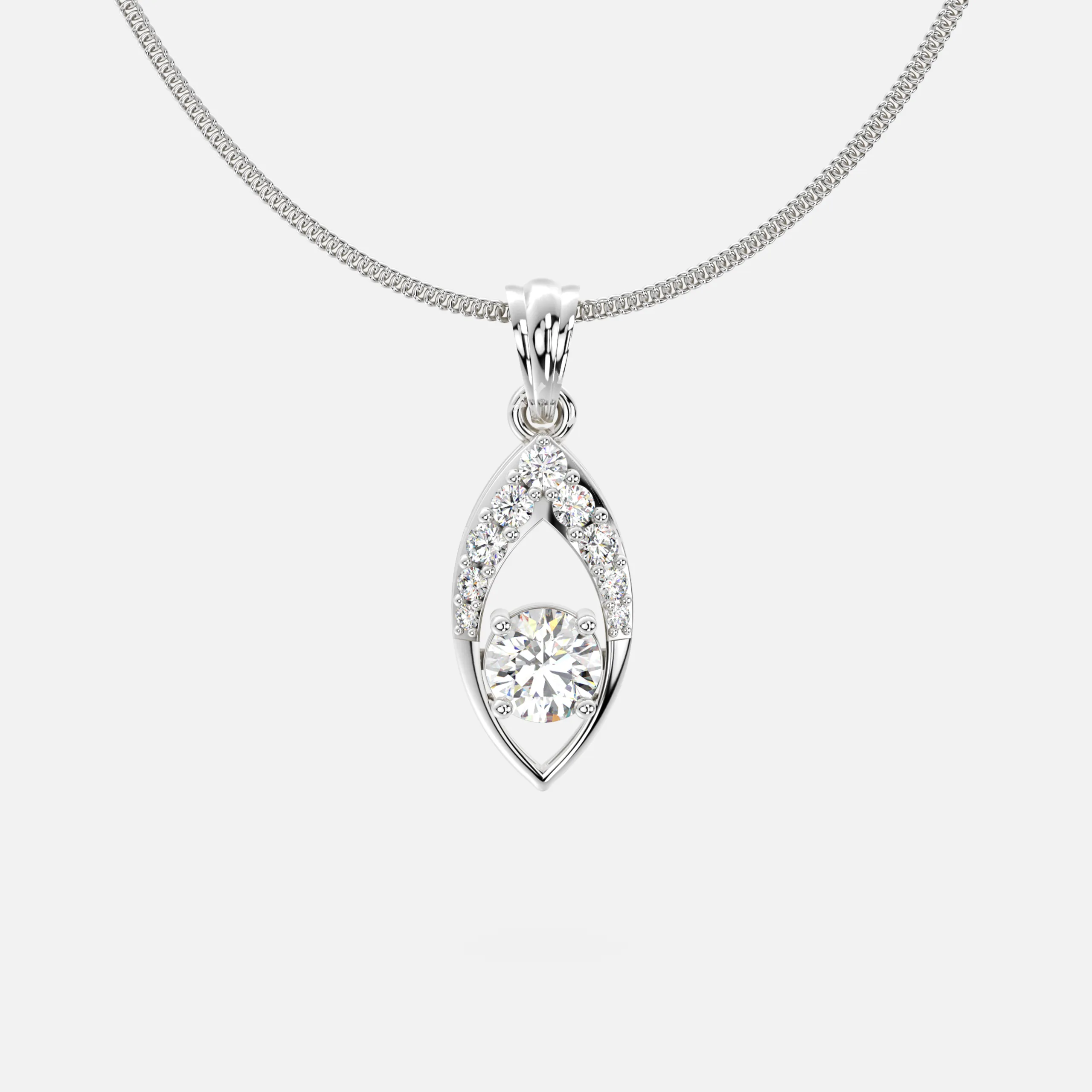 Starlight Spark Diamond Pendant