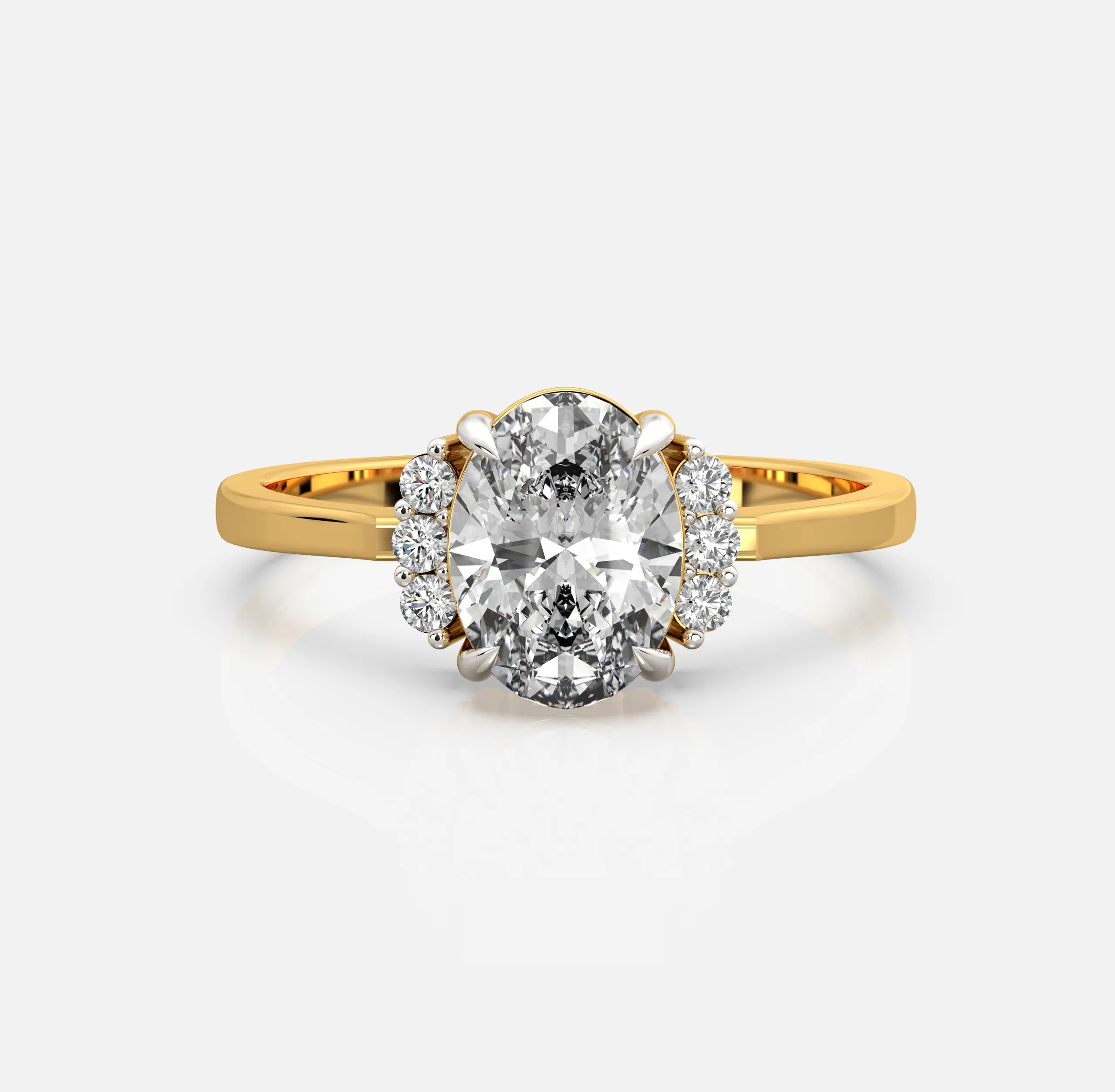 Oval Brilliance Diamond Ring