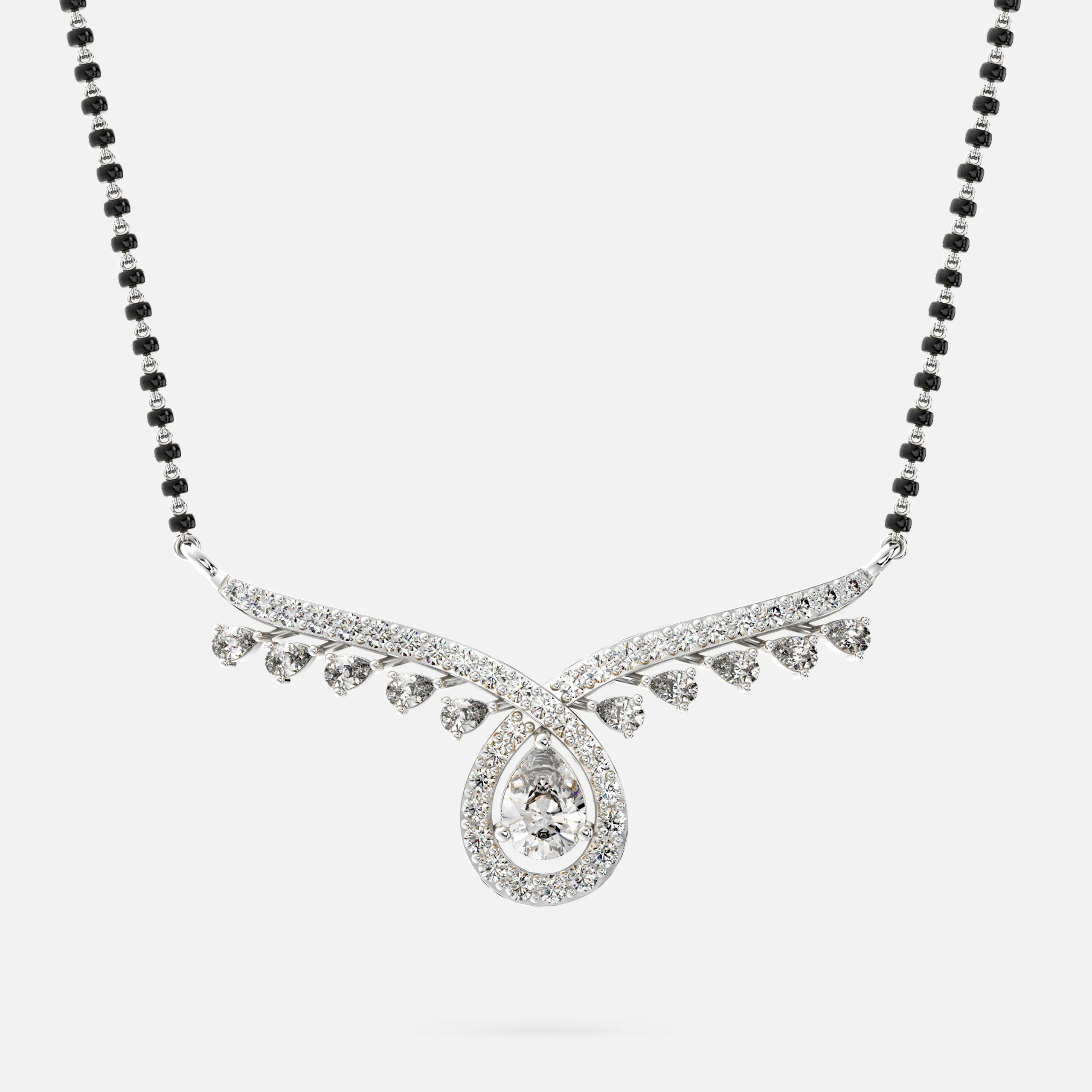 Twilight Leaf Mangalsutra