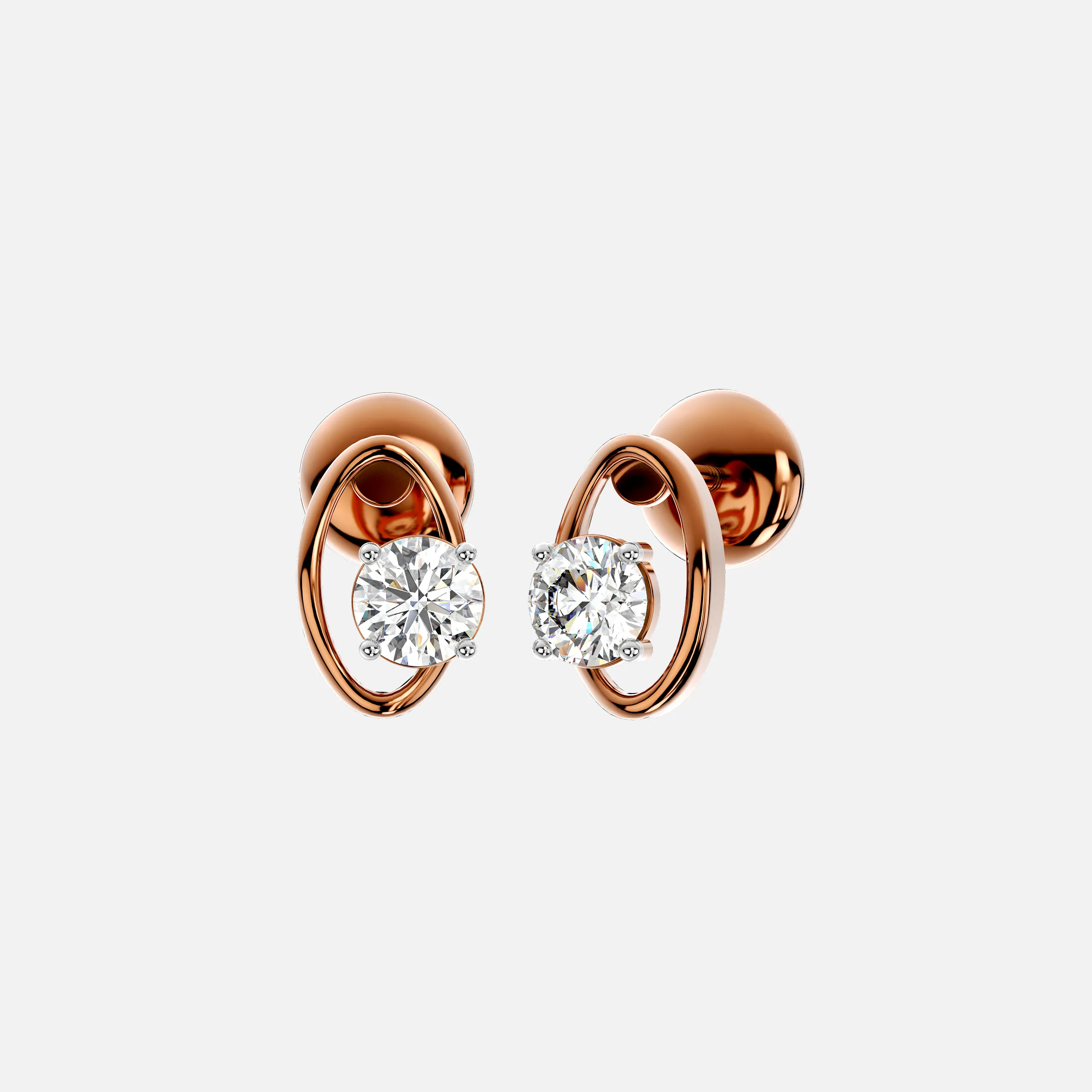 Eternal Halo Diamond Earring