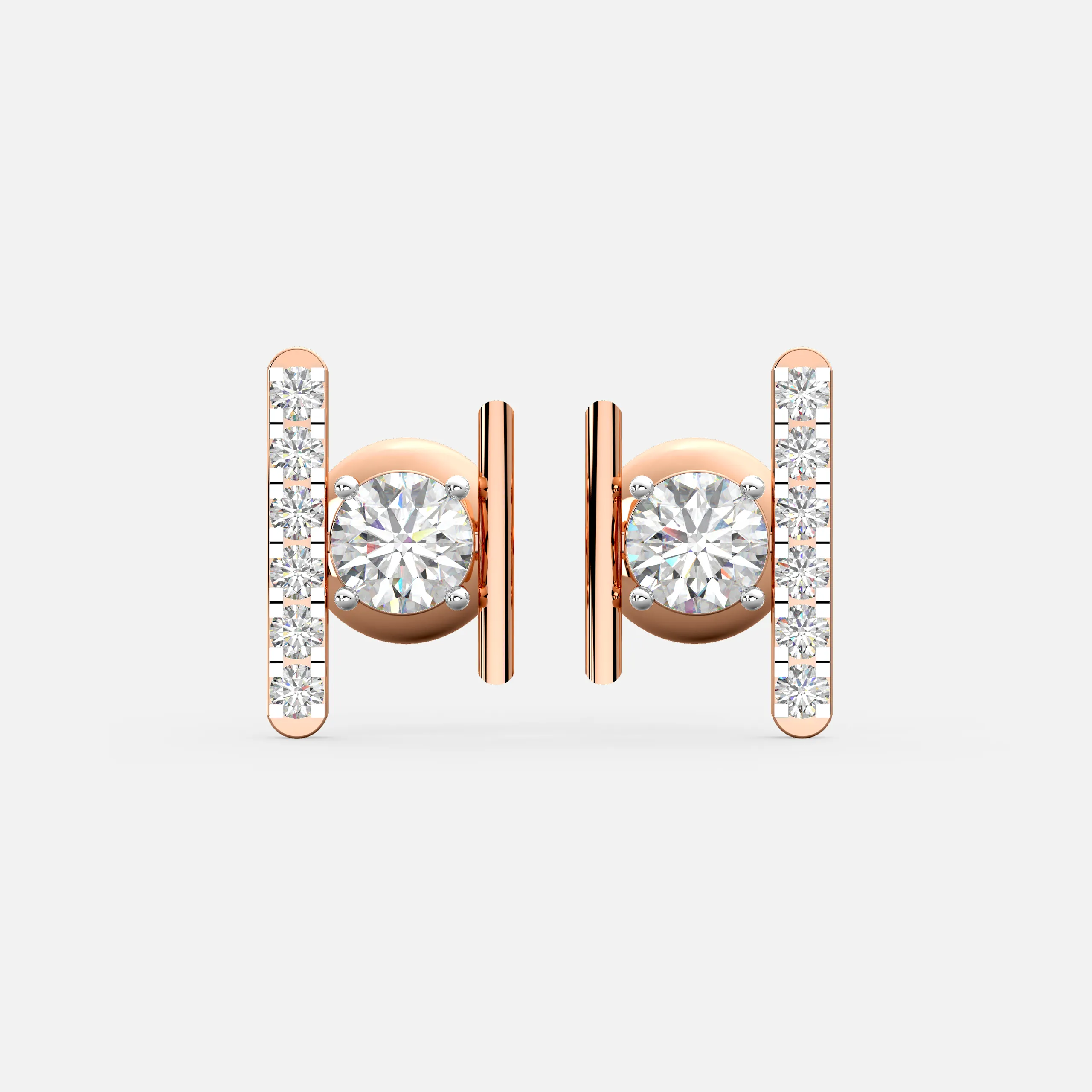 Parallel Brilliance Earrings