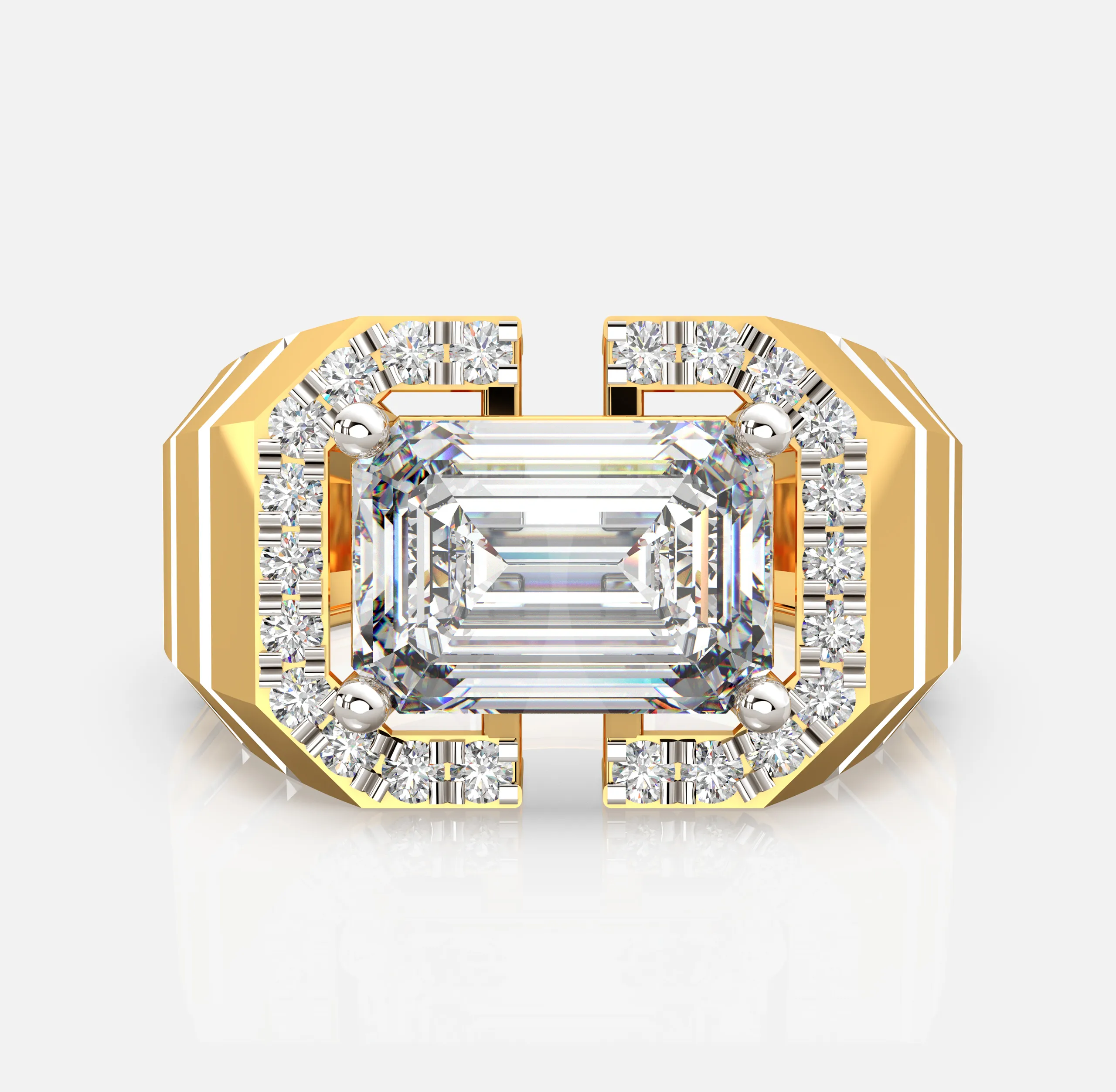 Dominus Emerald Ring