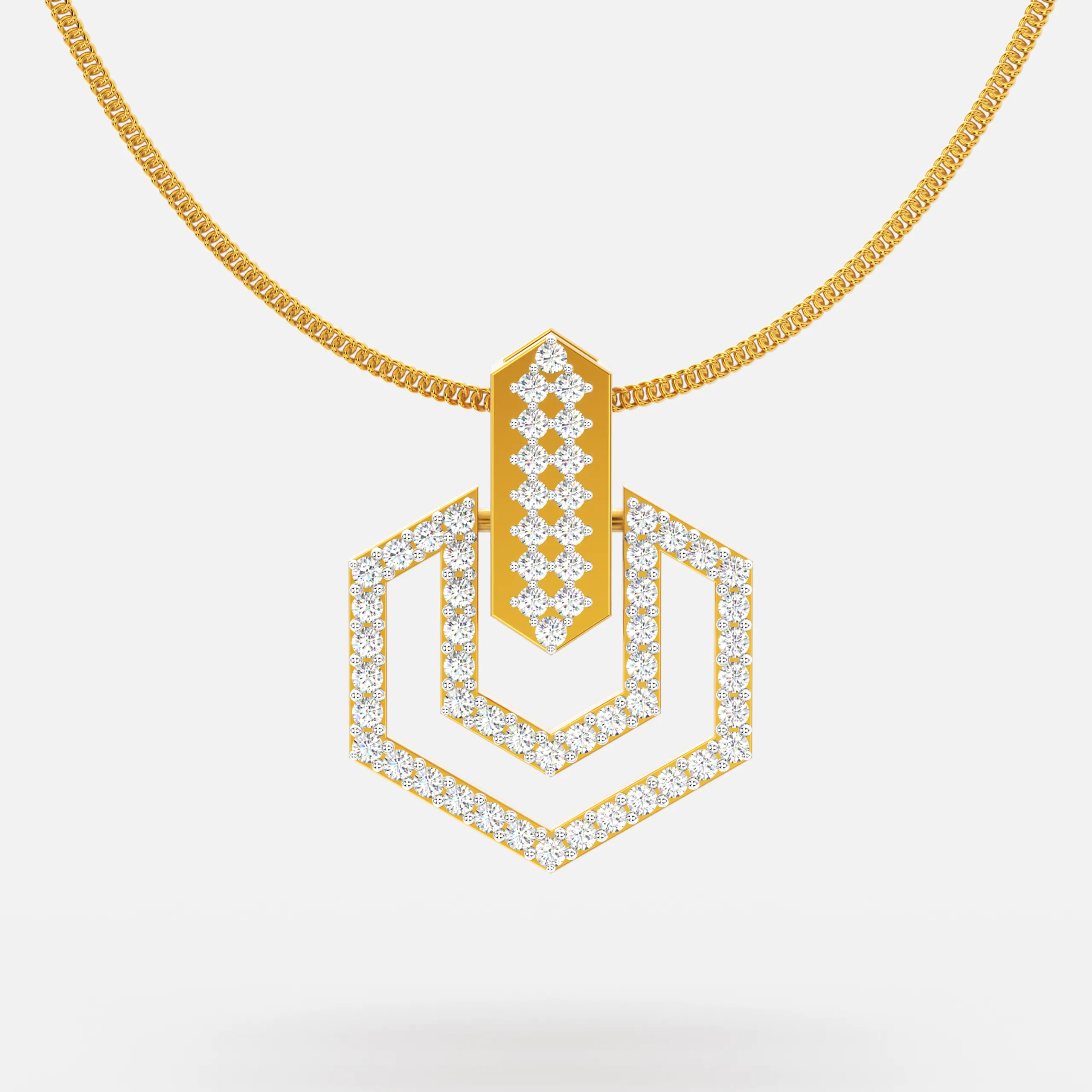 Luxe Layer Diamond Pendant