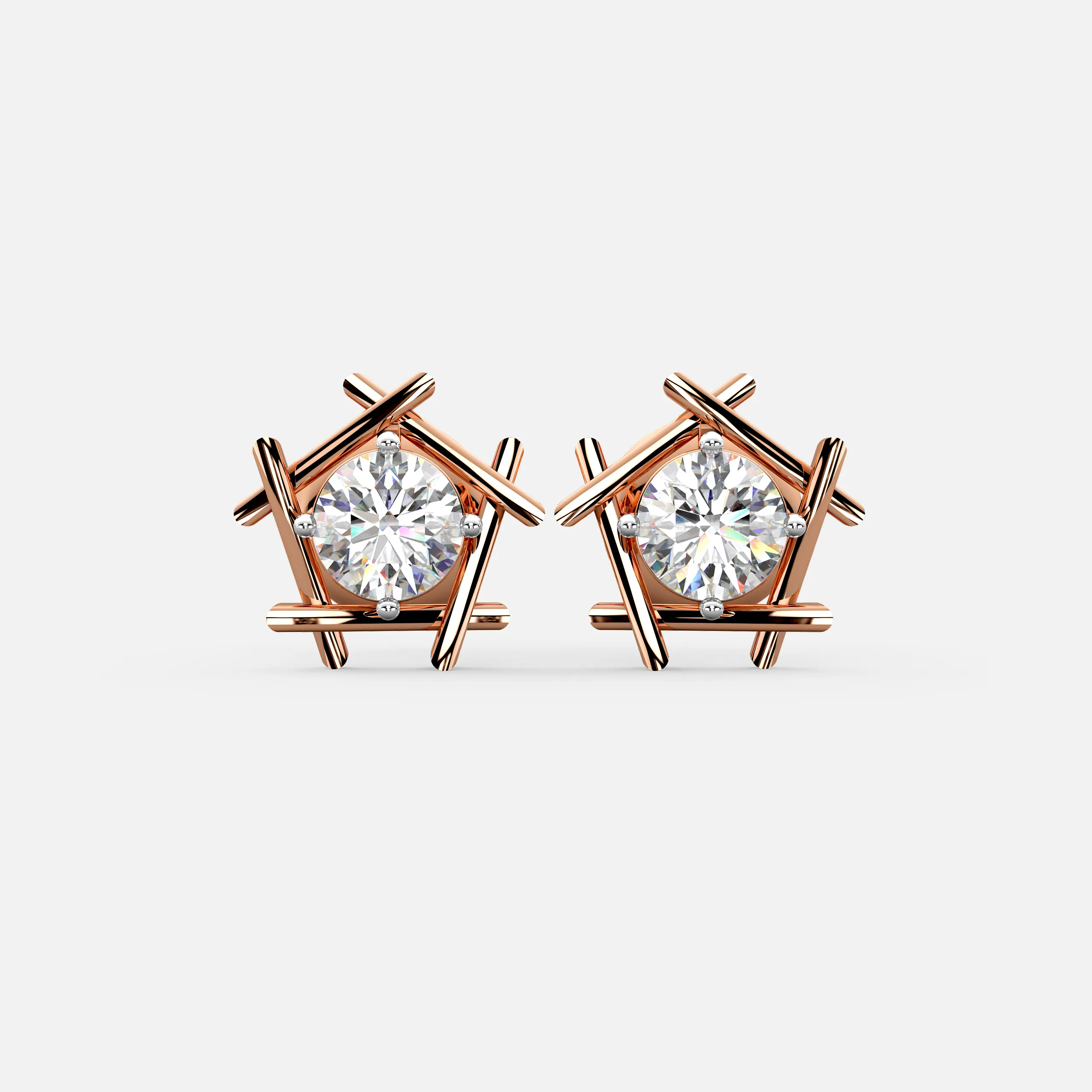 Nestled Brilliance Earrings