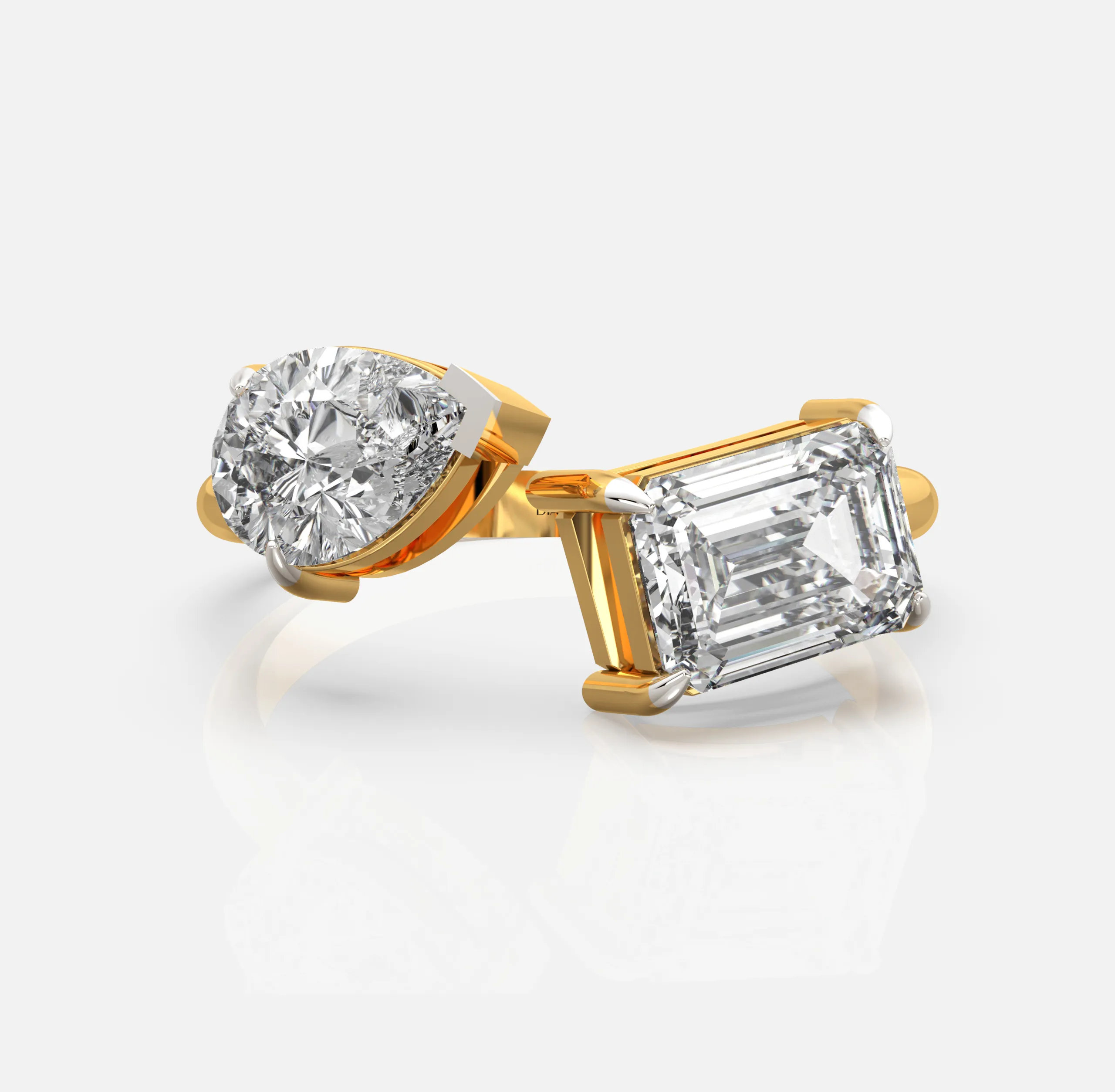 Dual Radiance Diamond Ring