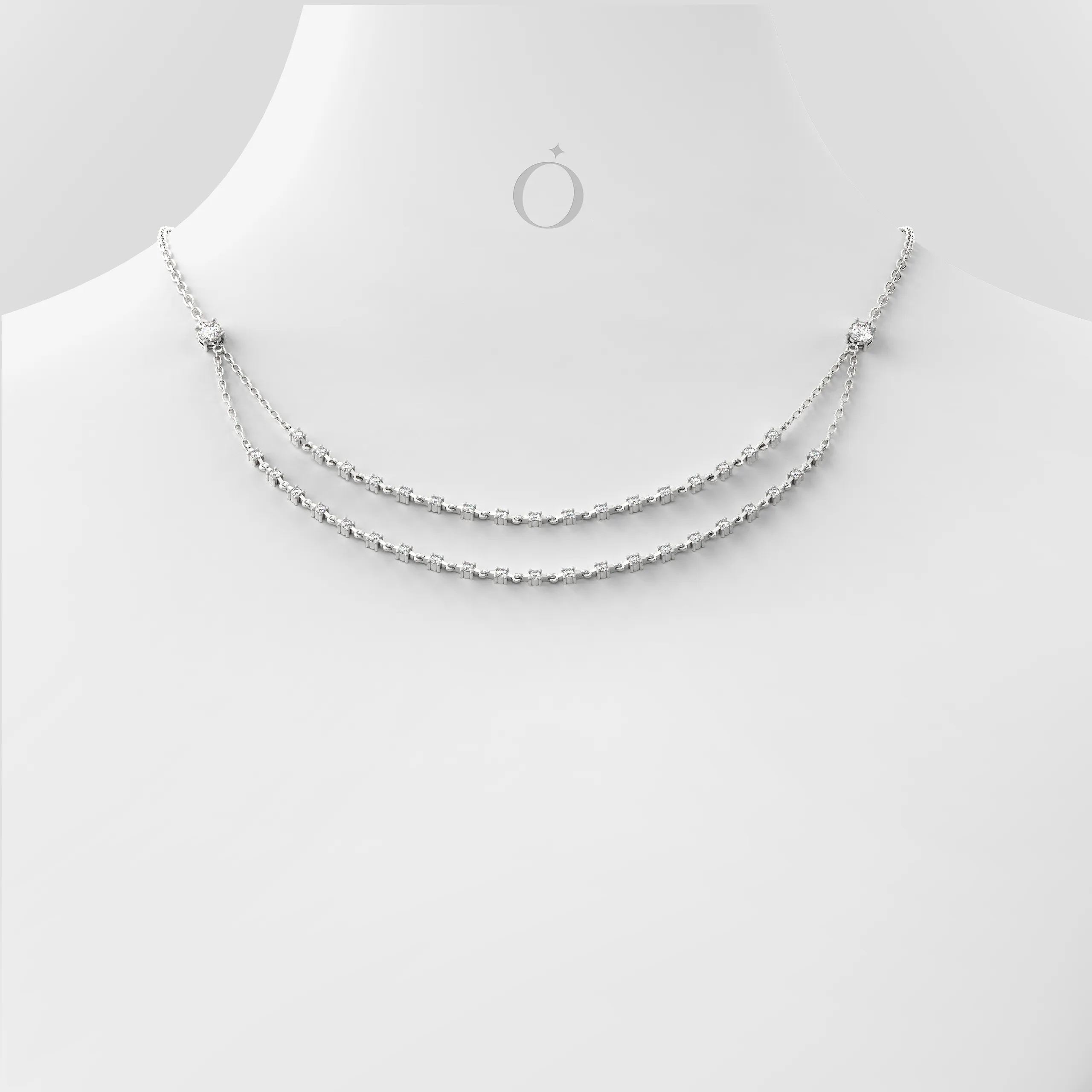 Layered Sparkle Necklace