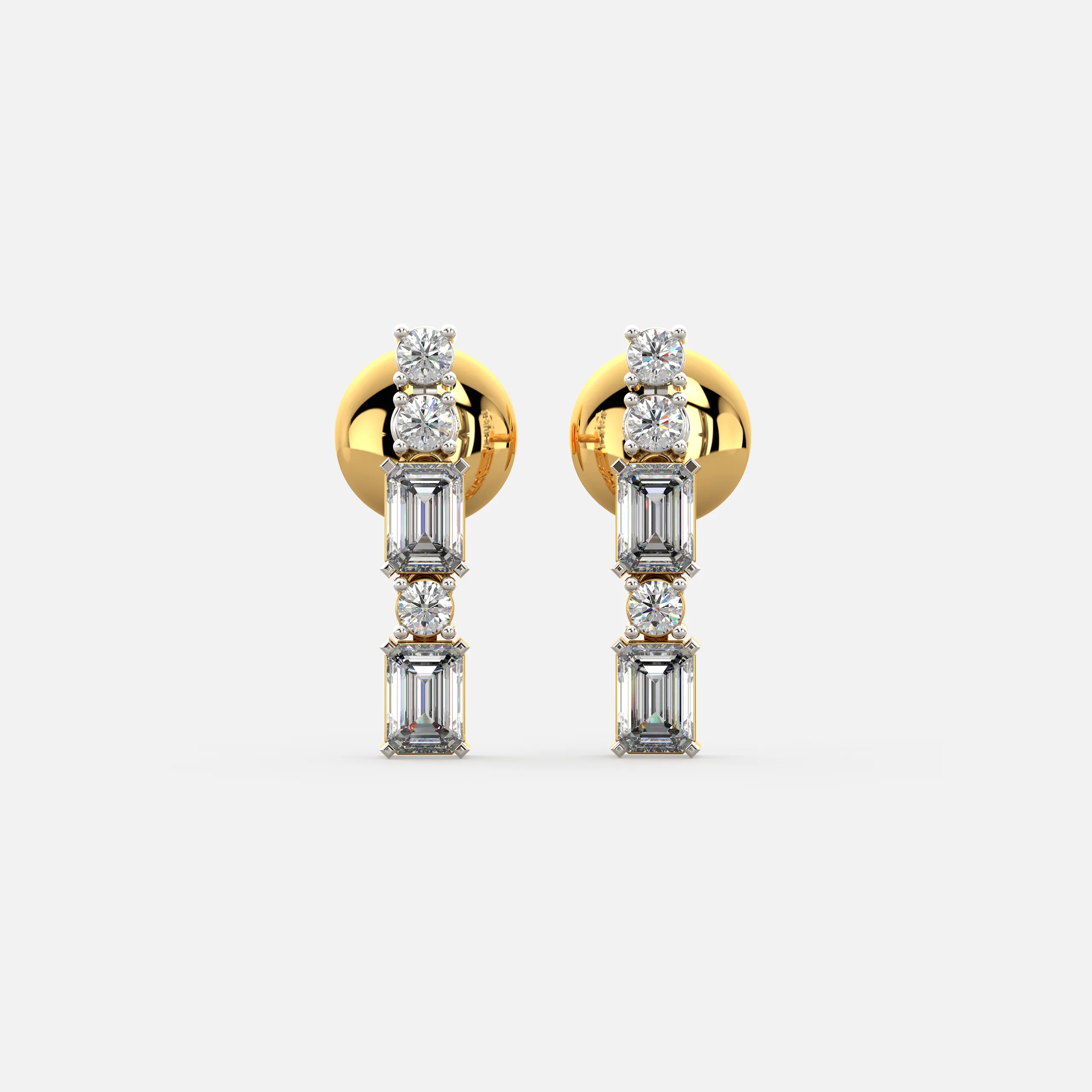 Emerald Drop Earrings