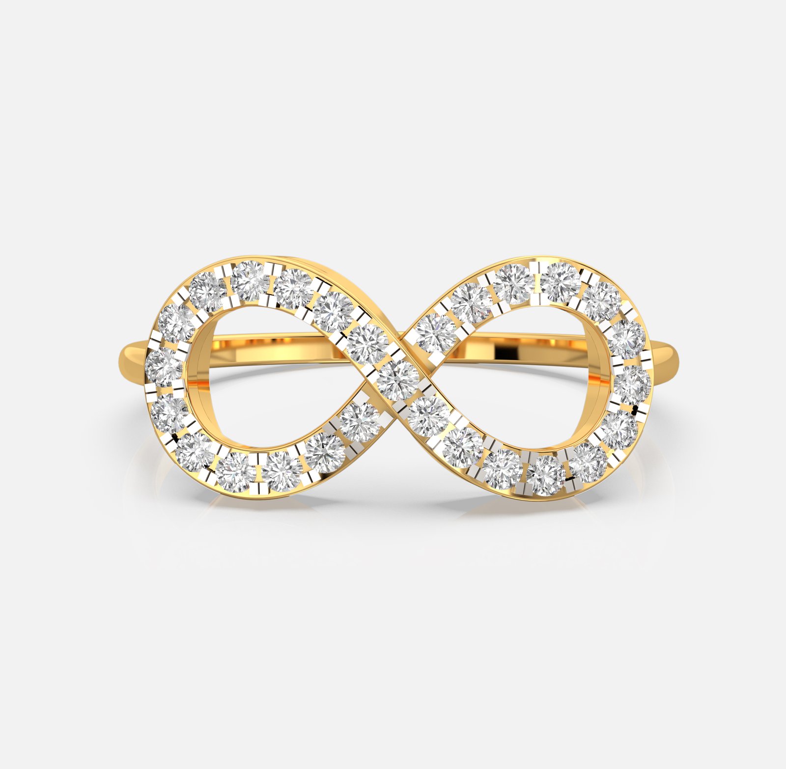 Diamond Infinity Promise Ring