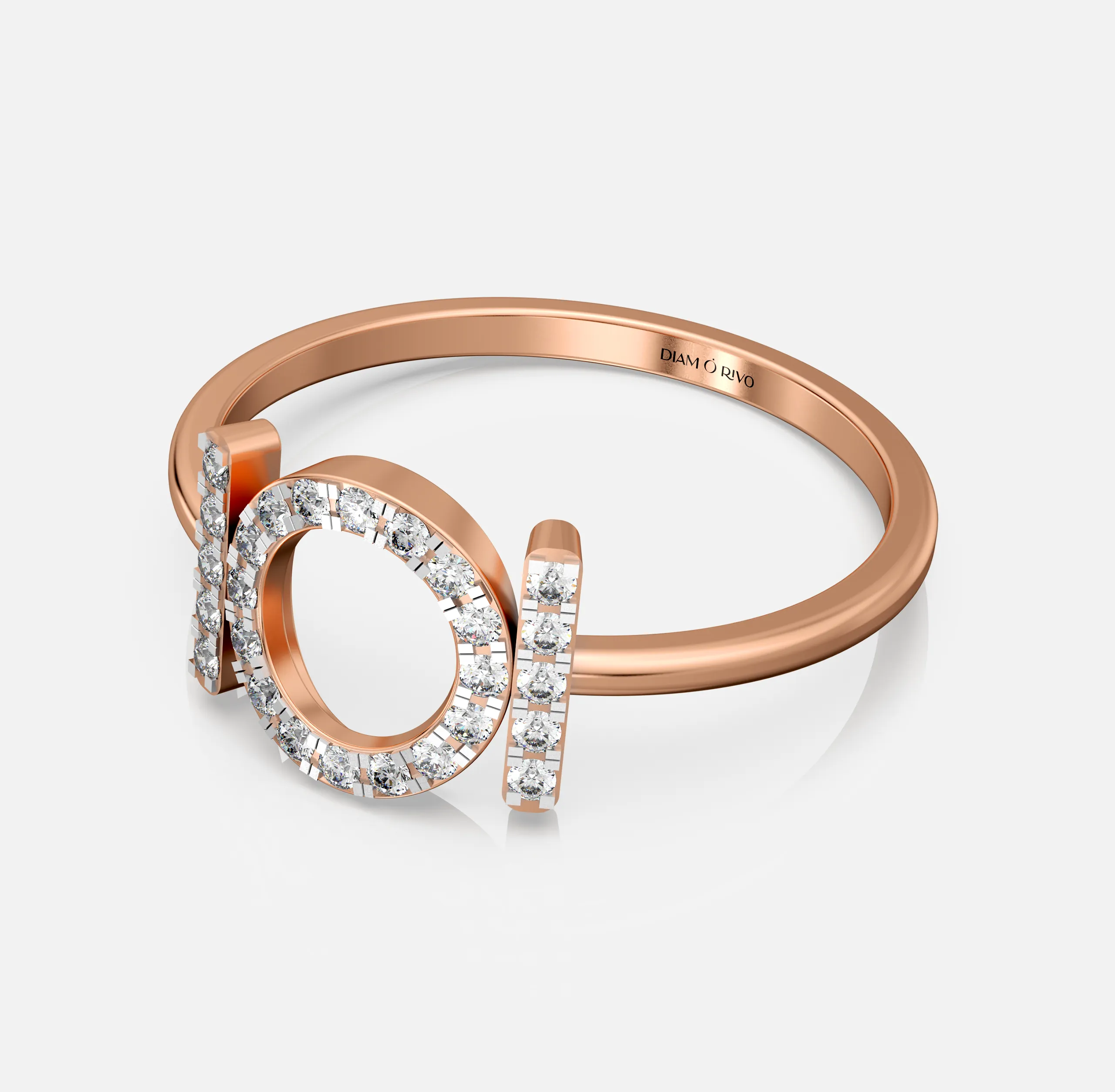 Orbit Halo Diamond Ring