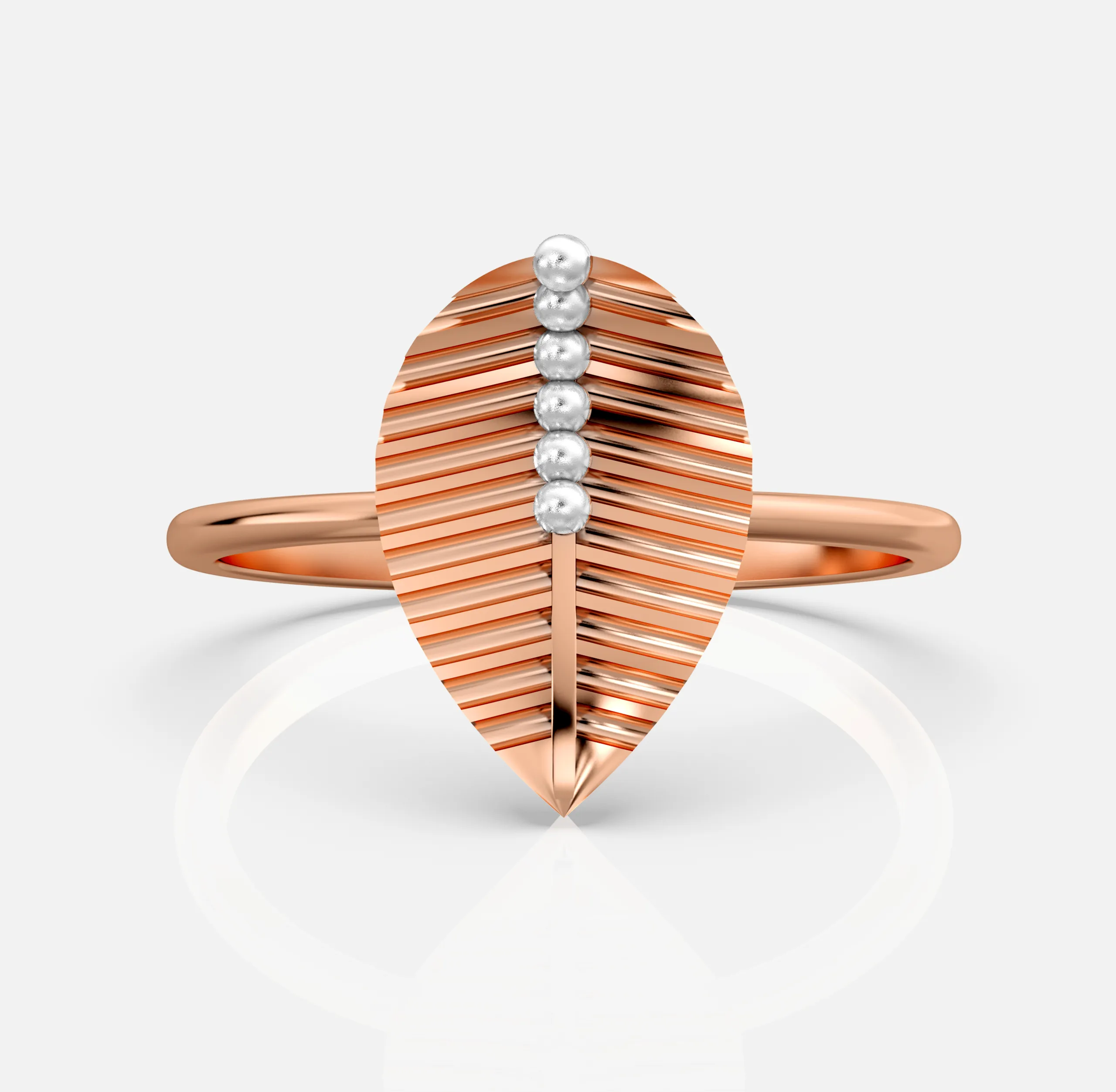 Foliera Vein Ring