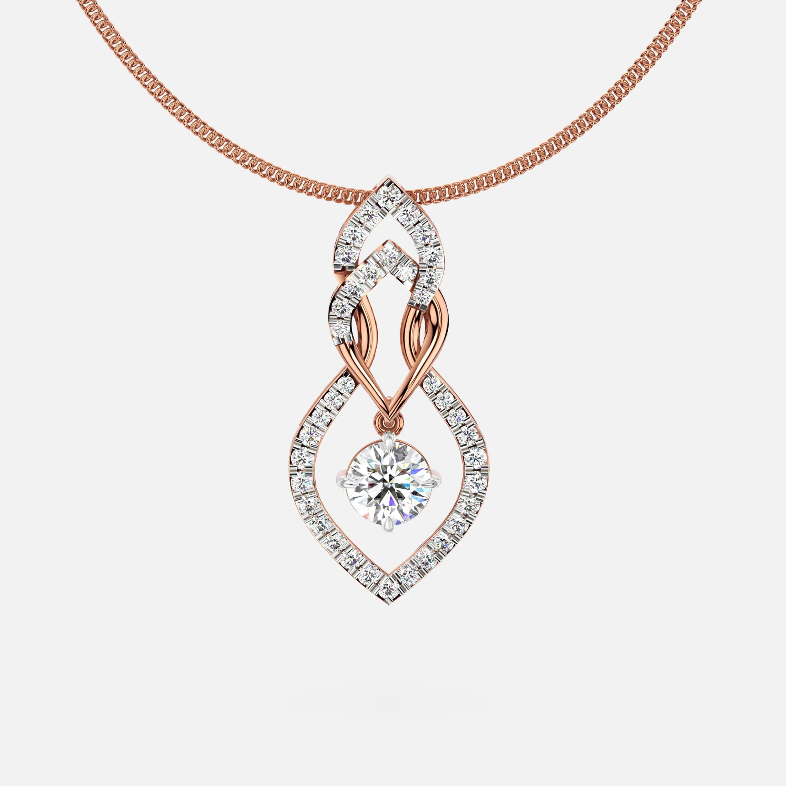 Twilight Petal Pendant