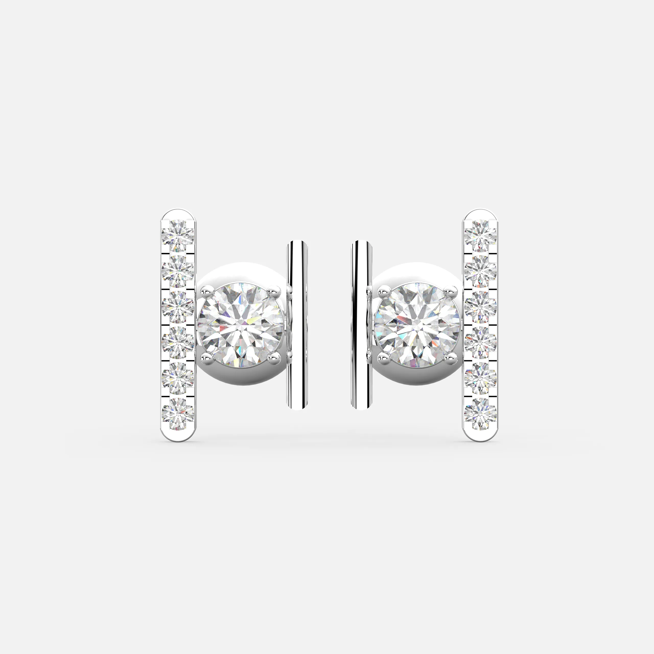 Parallel Brilliance Earrings