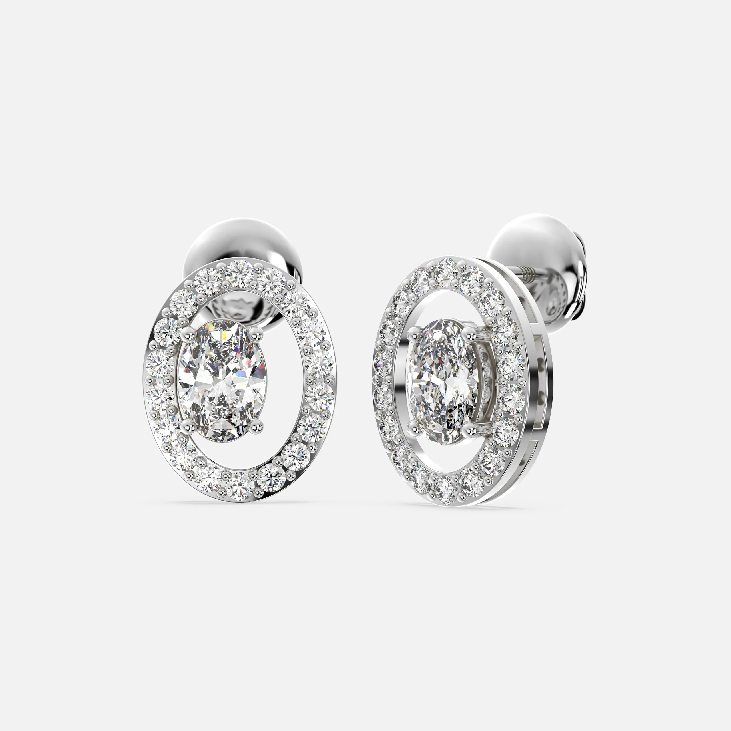 Ovalis Harmony Diamond Earrings