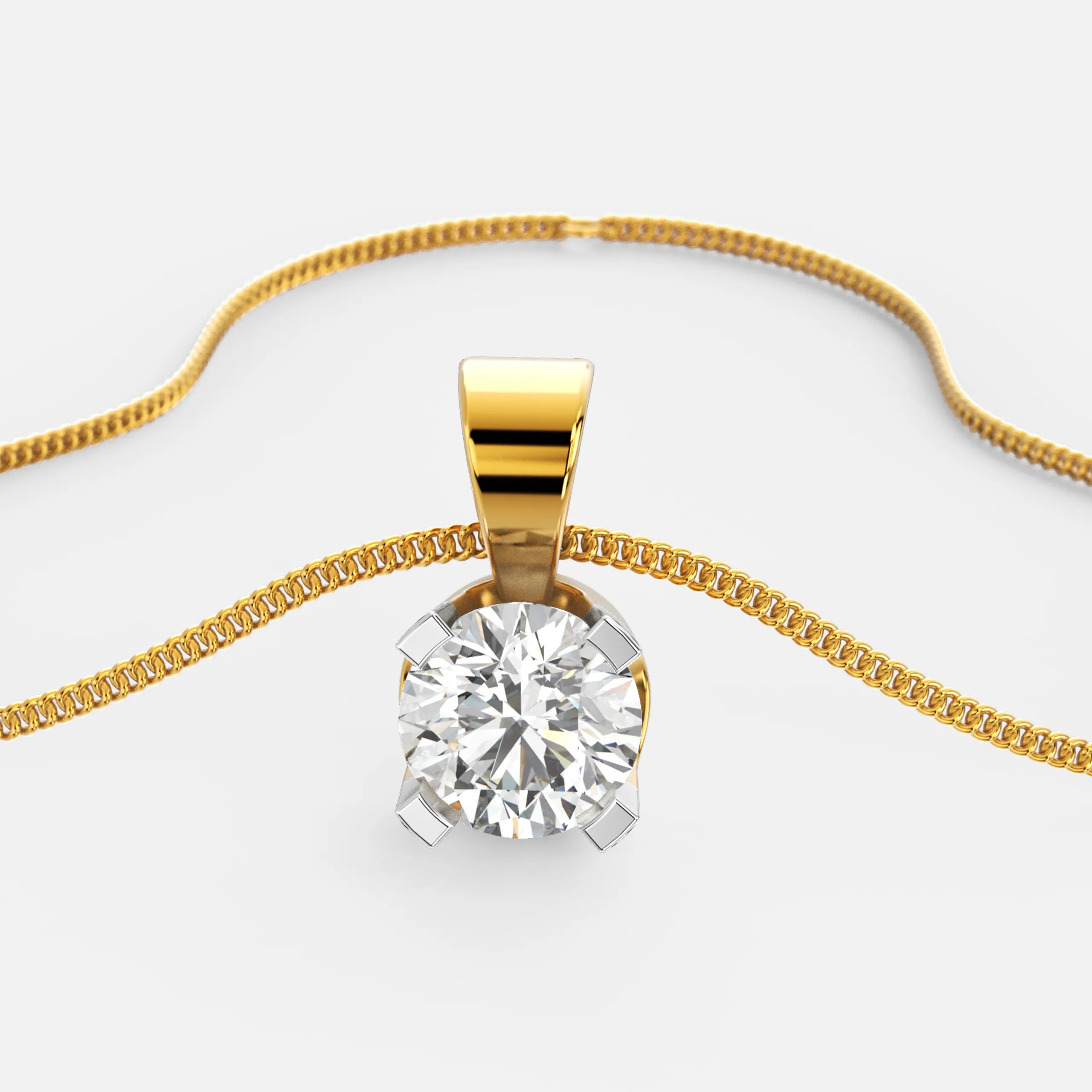 Luna Round Pendant