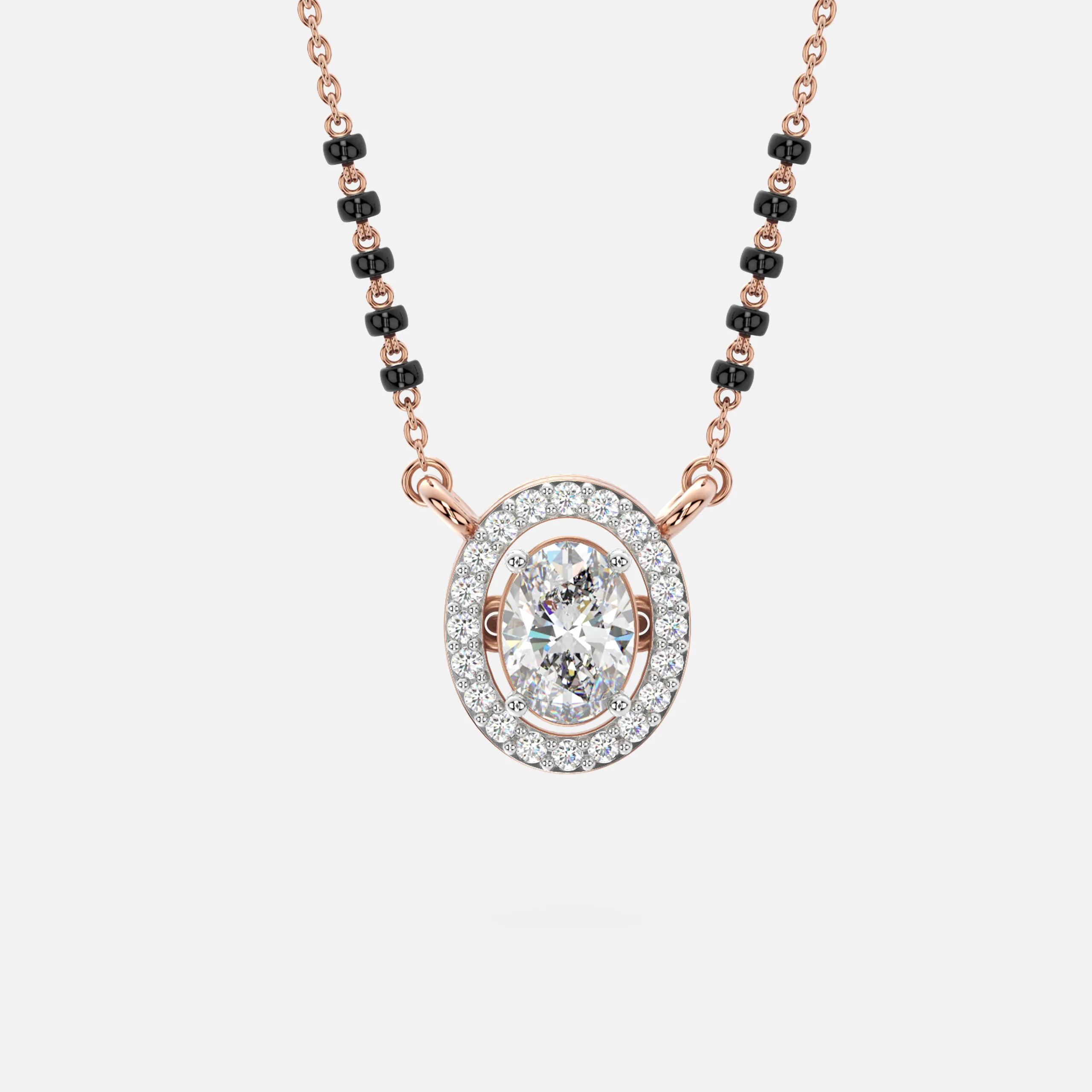 Oval Radiance Mangalsutra