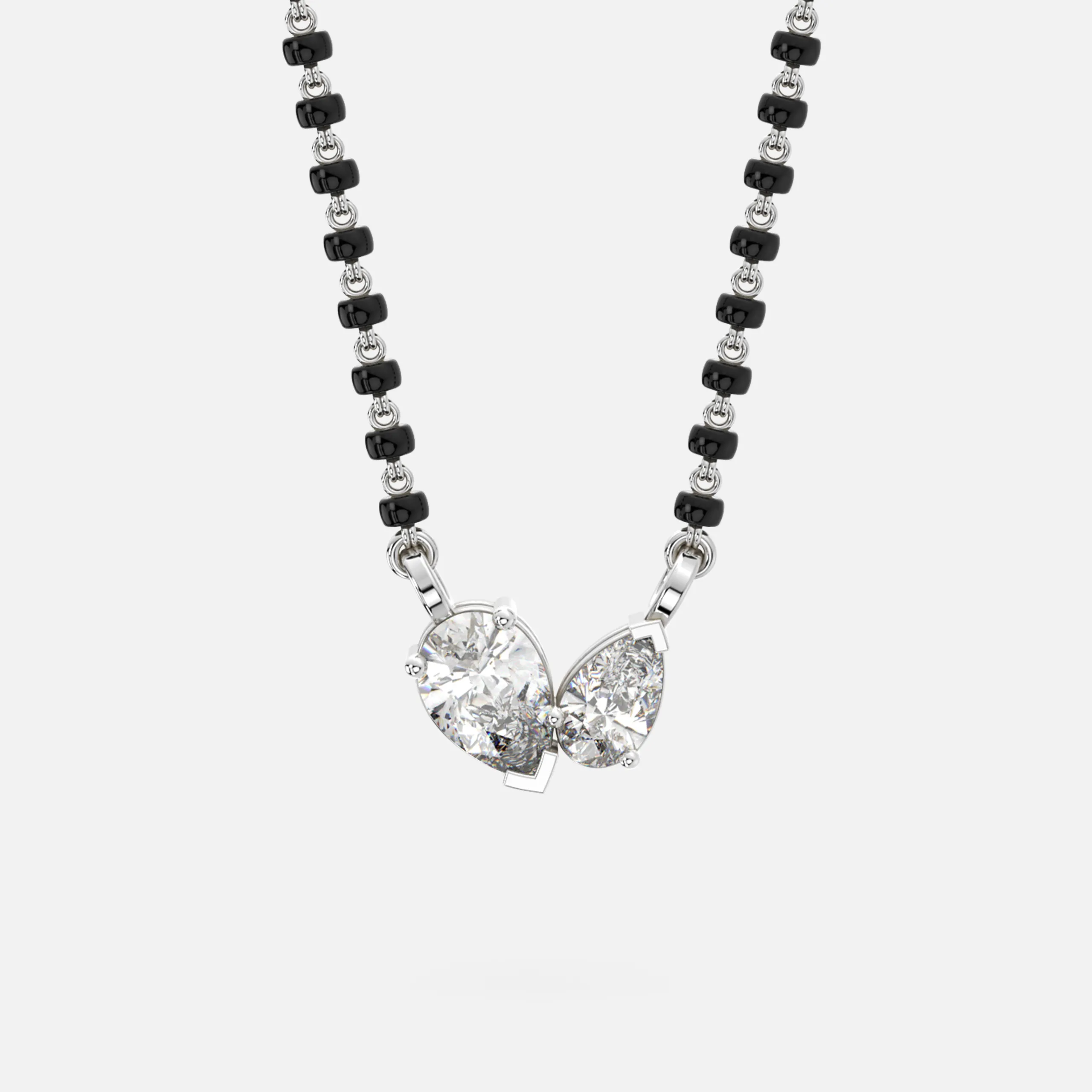 Twin Glow Diamond Mangalsutra