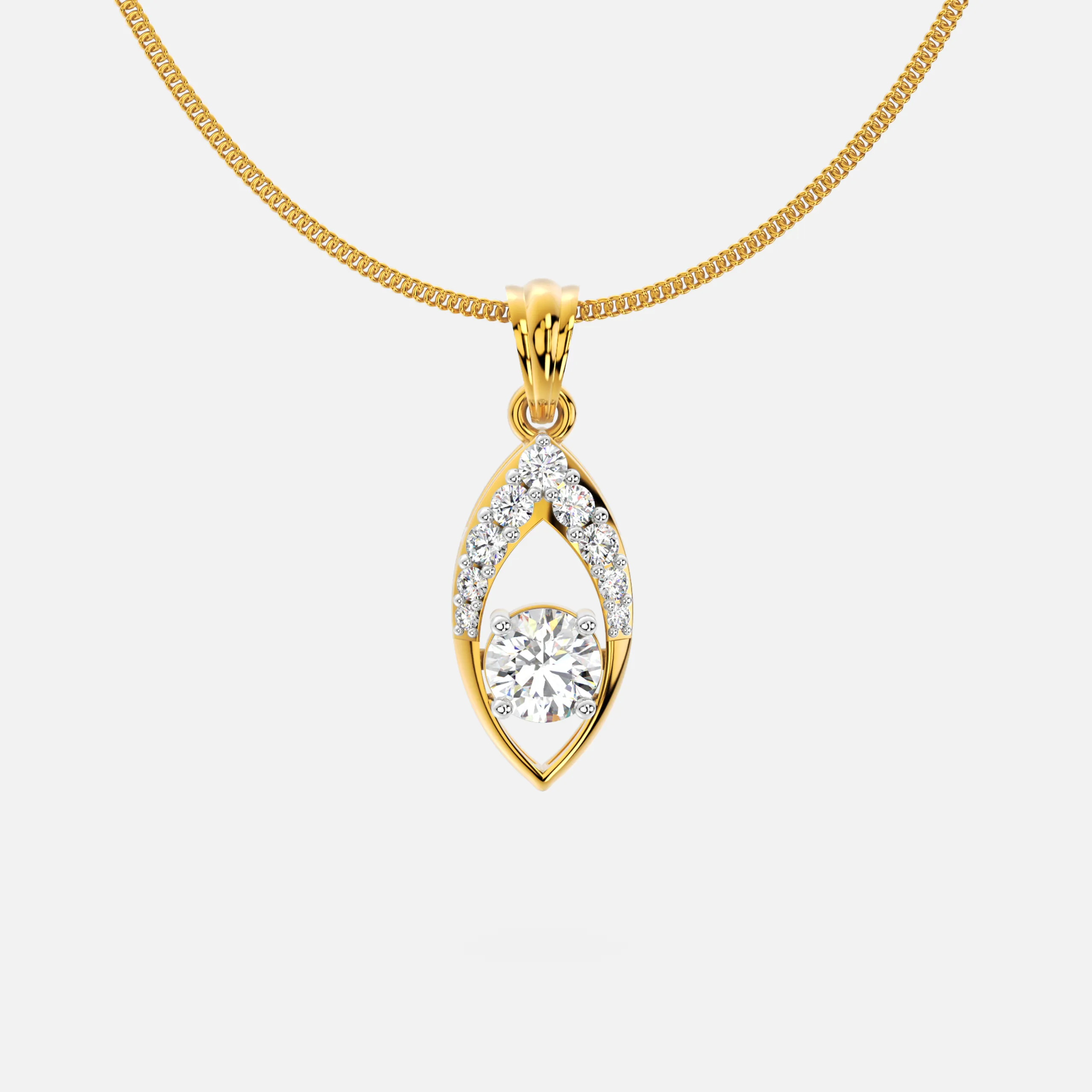 Starlight Spark Diamond Pendant