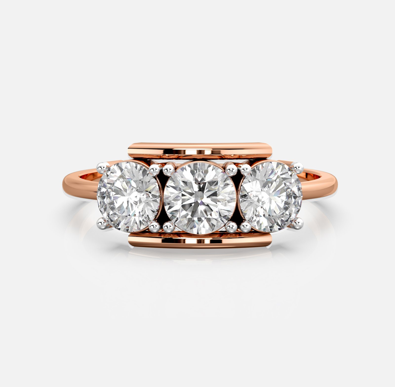 Timeless Trio Diamond Ring