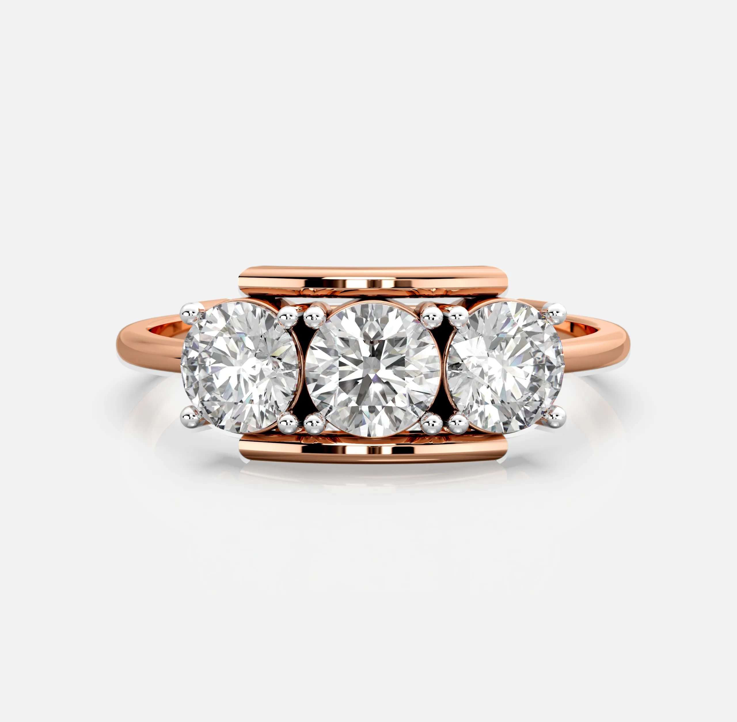 Timeless Trio Diamond Ring