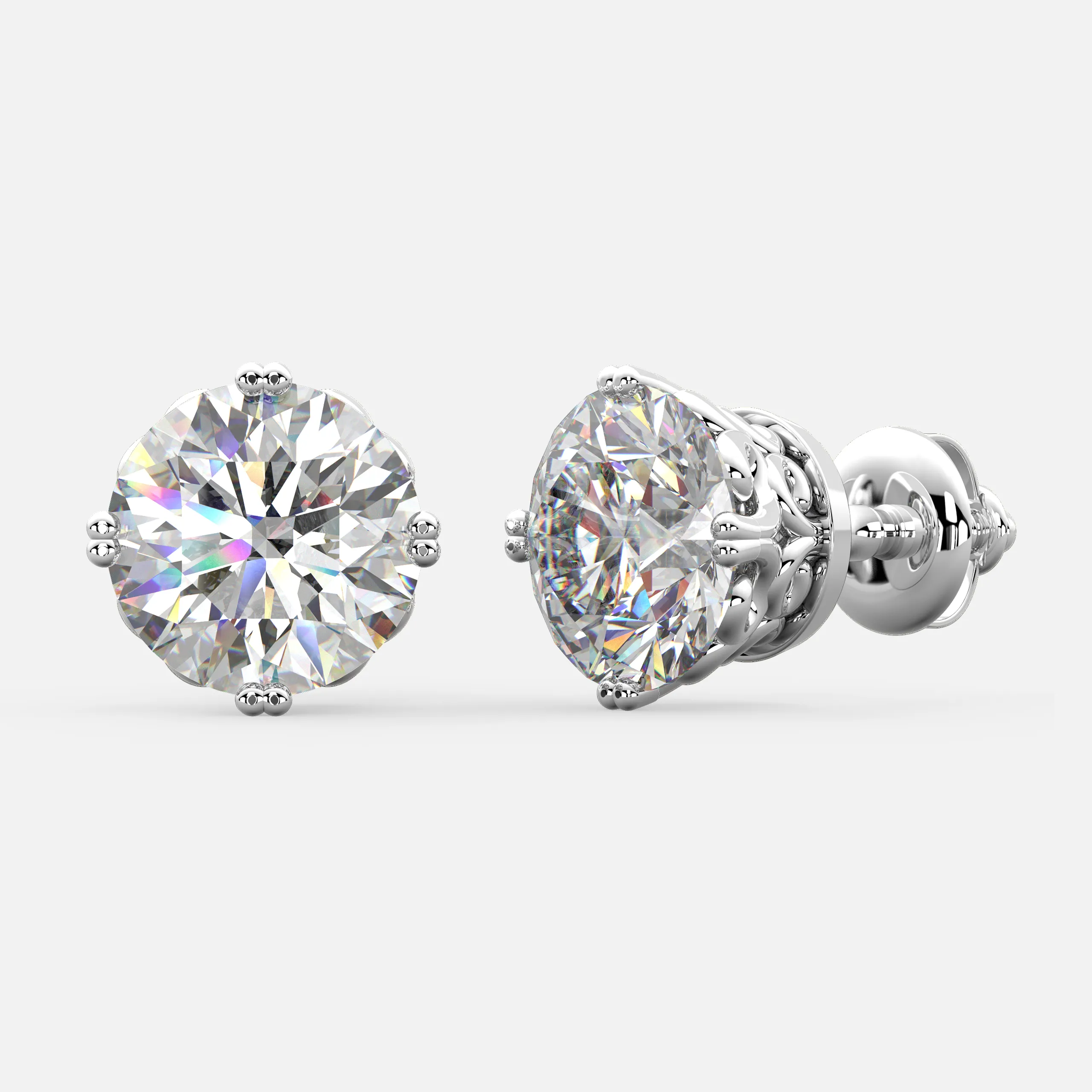 Imperial Grace Diamond Studs