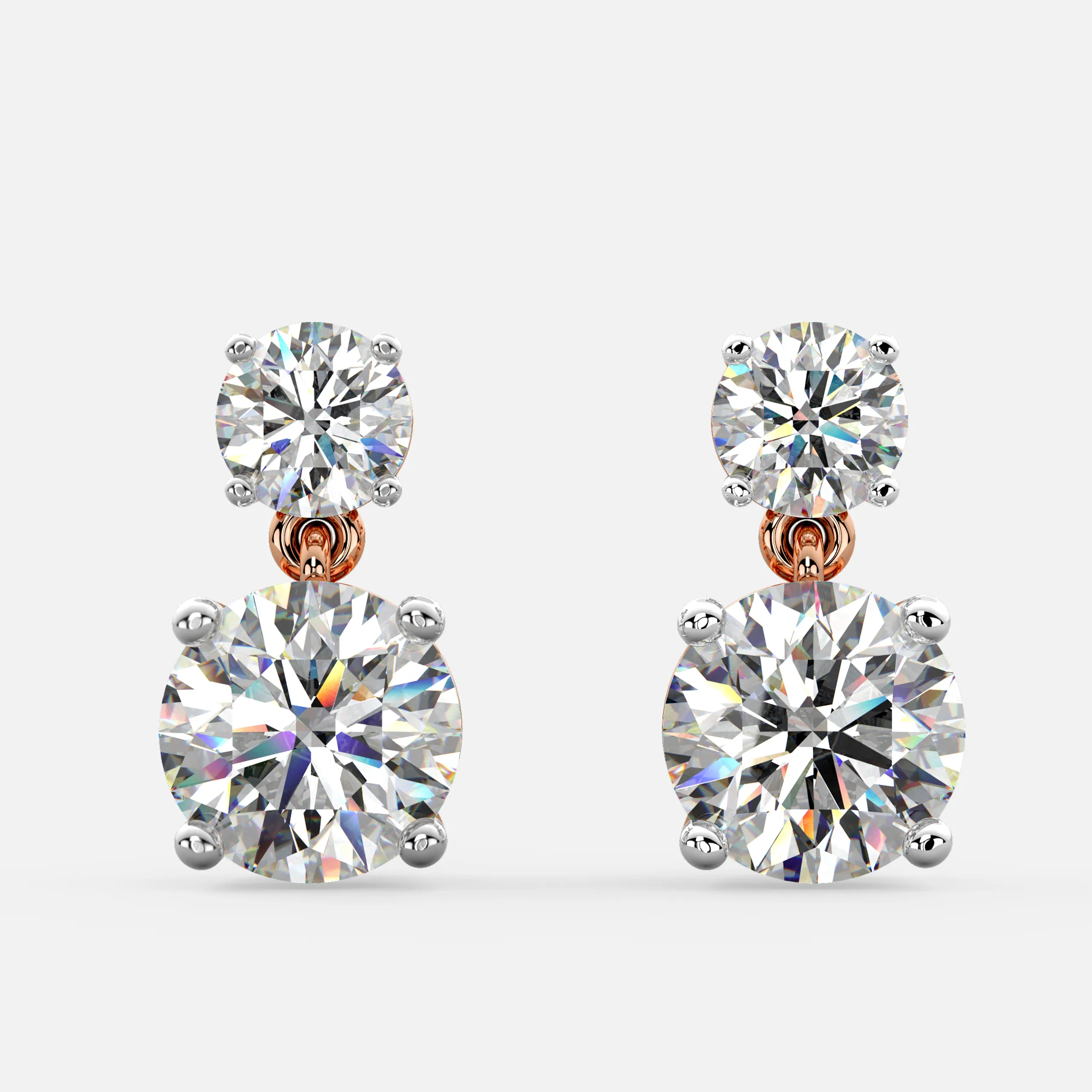 Aurora Dual Spark Earrings