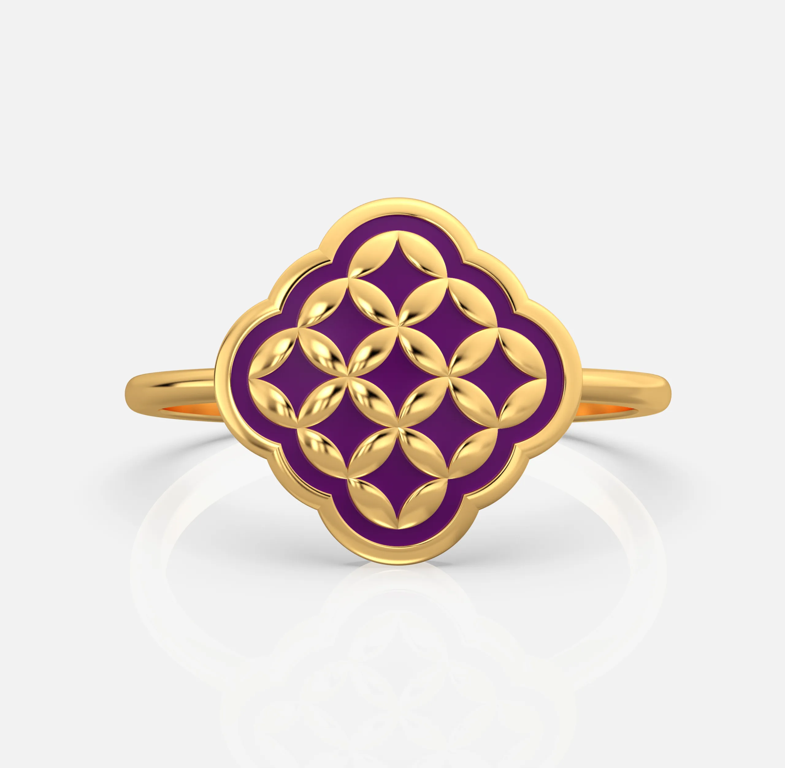 Velora Lattice Bloom Ring