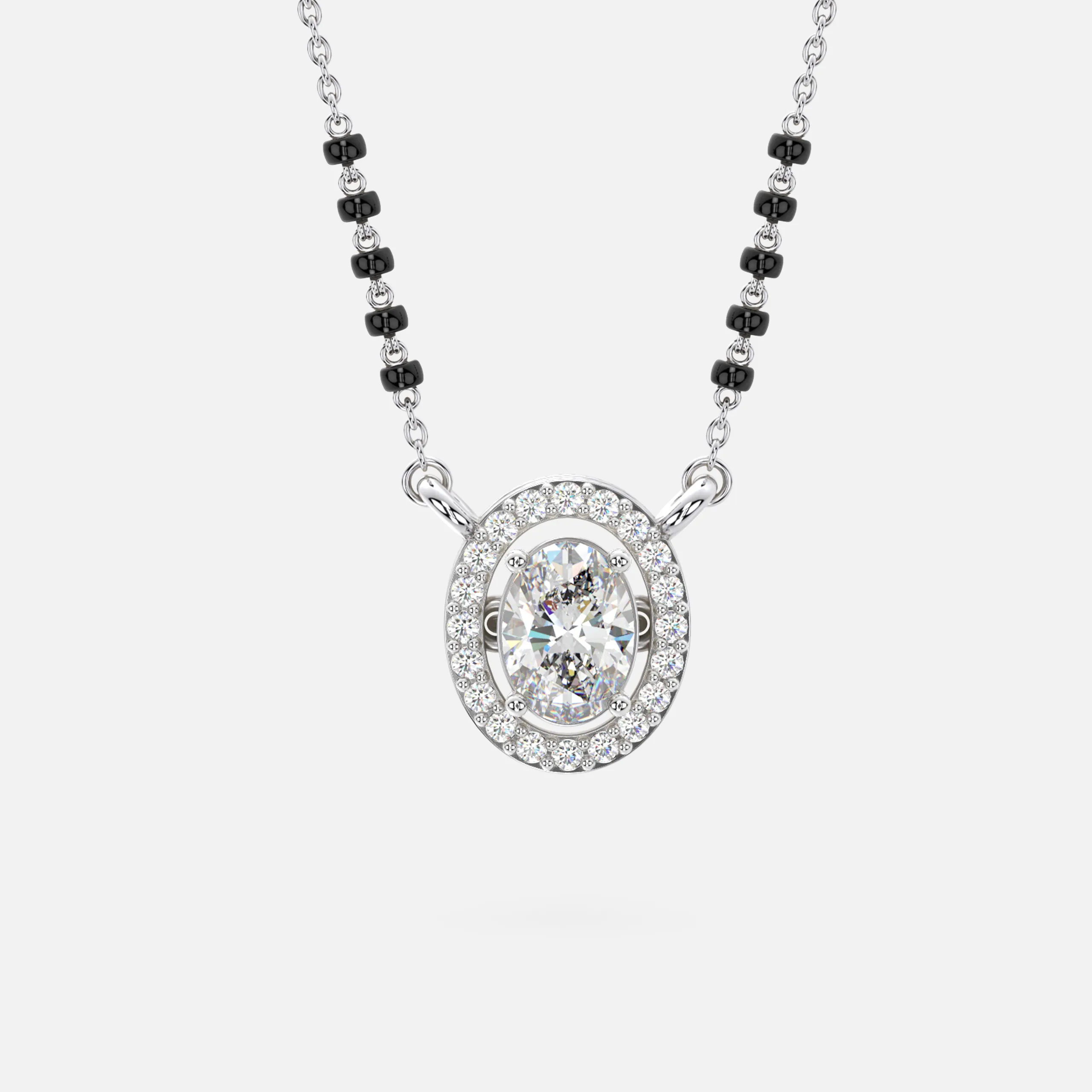 Oval Radiance Mangalsutra