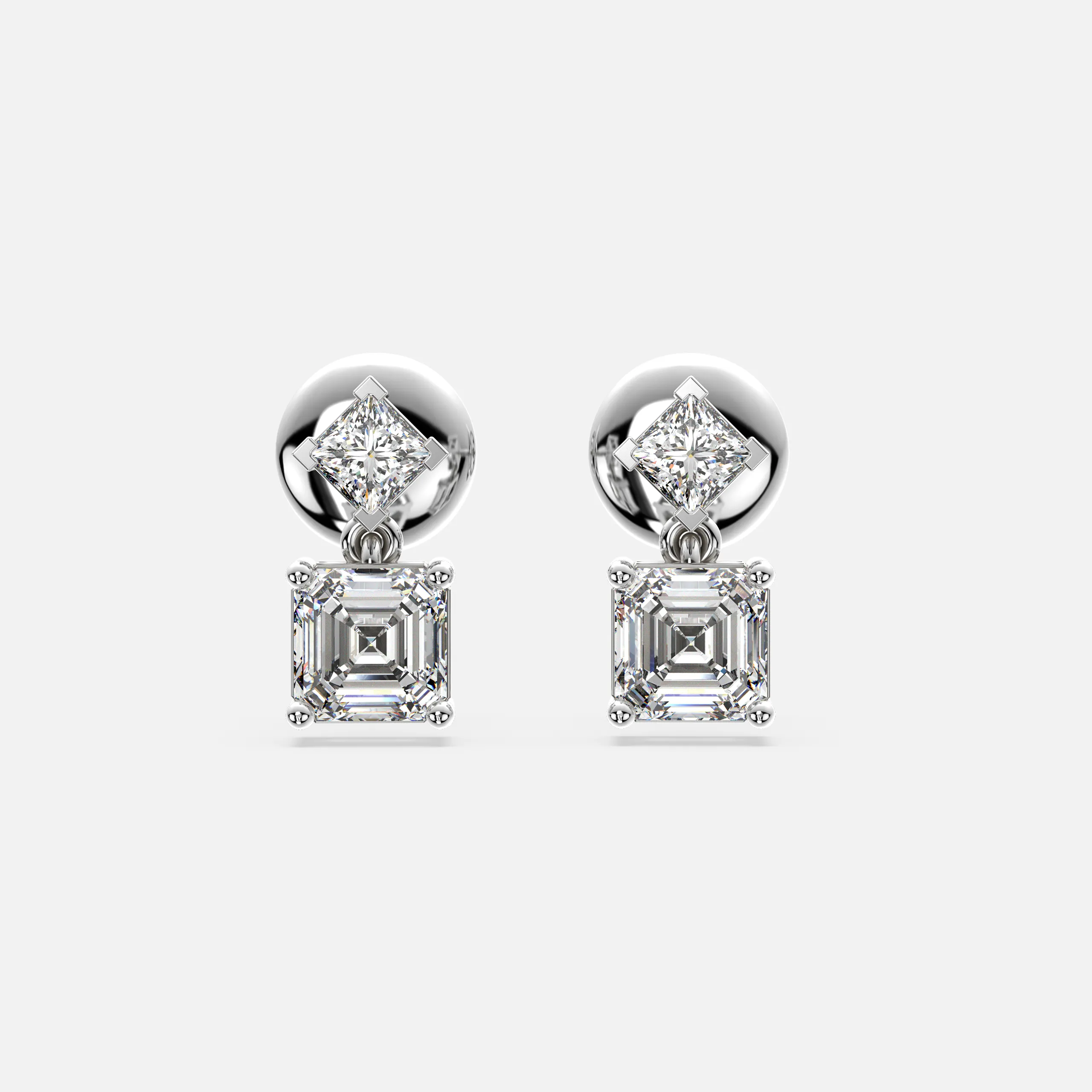DuoAura Diamond Earrings