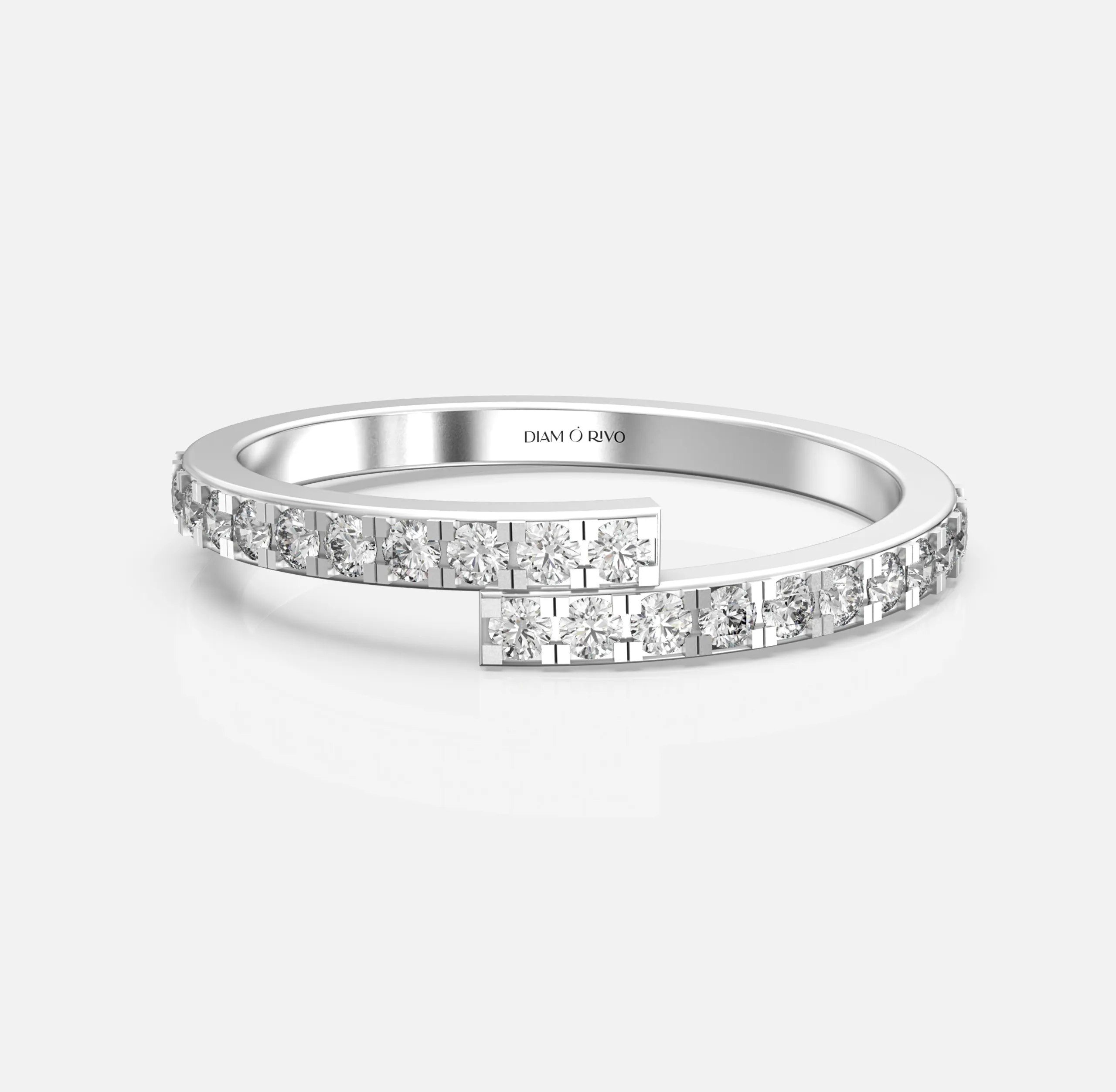 Bypass Diamond Ring