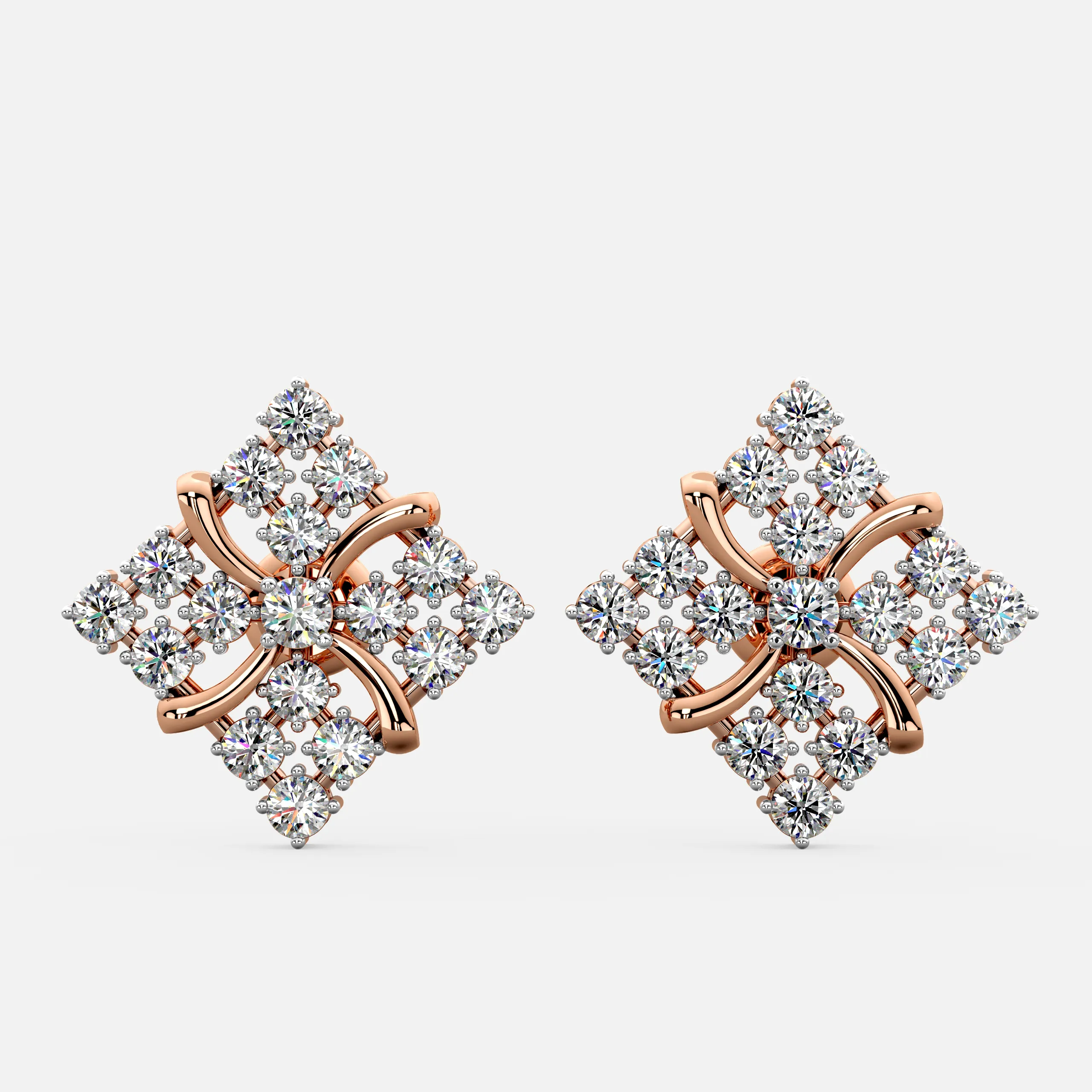 Eternal Blossom Diamond Earrings